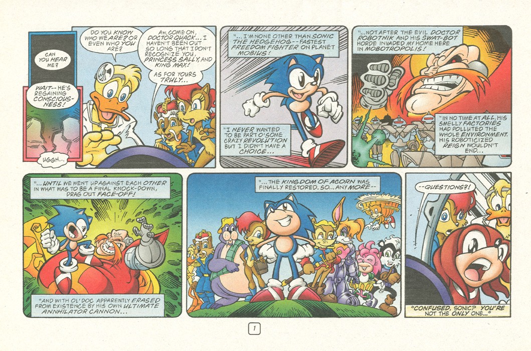 Read online Sonic Super Special comic -  Issue #12 - Sonic and Knuckles visa versa - 4