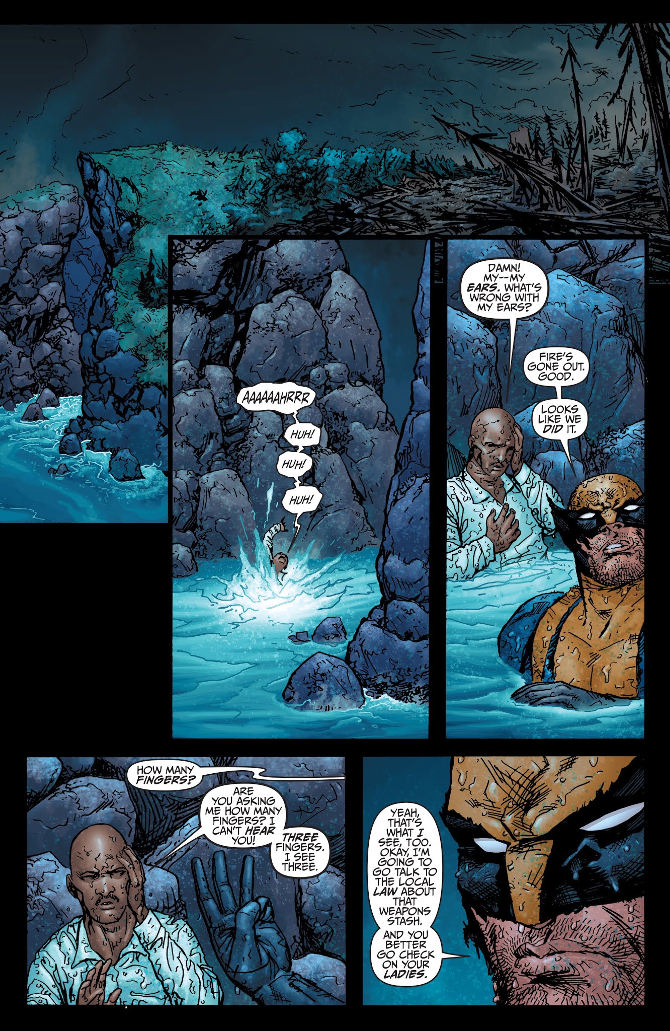 Read online Wolverine: Firebreak comic -  Issue # Full - 22