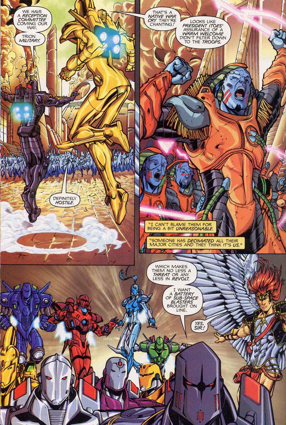 Read online Spaceknights (2000) comic -  Issue #2 - 10