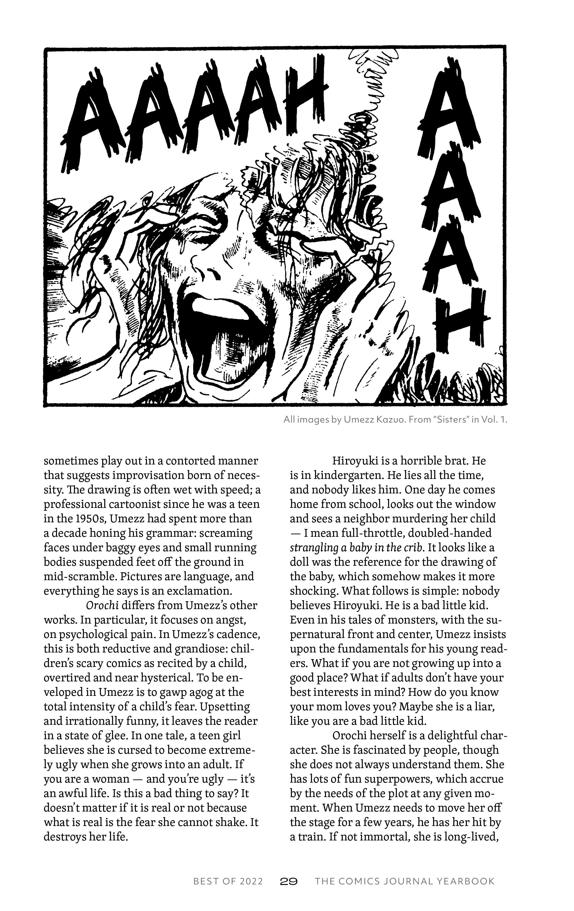 Read online The Comics Journal Yearbook: Best of 2022 comic -  Issue # TPB - 37