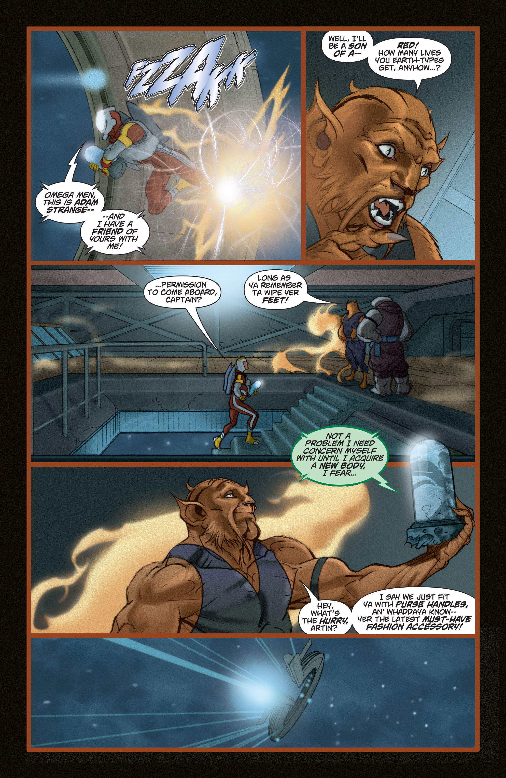 Read online Adam Strange (2004) comic -  Issue #5 - 16