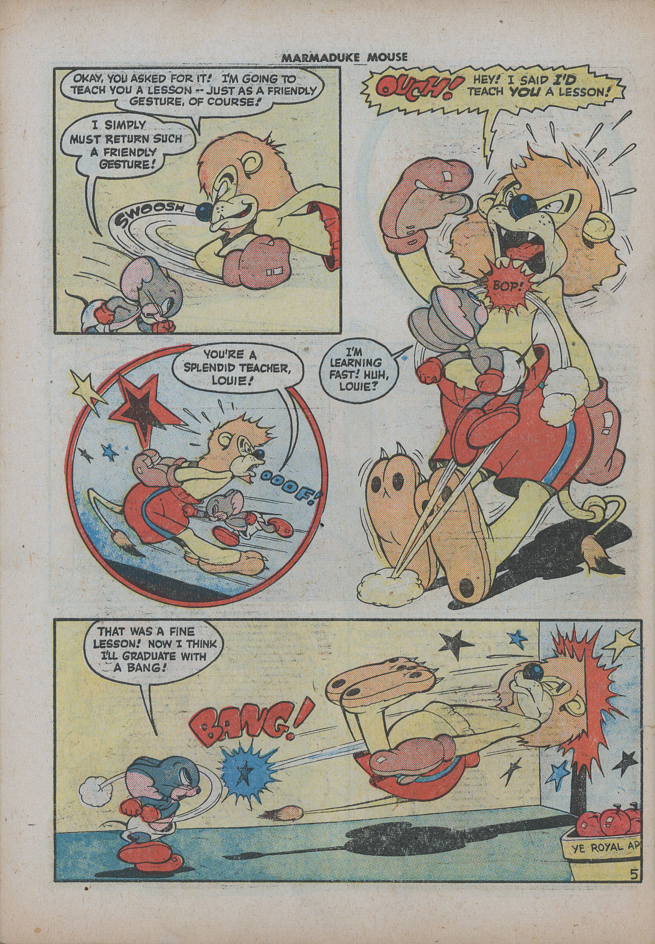 Read online Marmaduke Mouse comic -  Issue #3 - 48