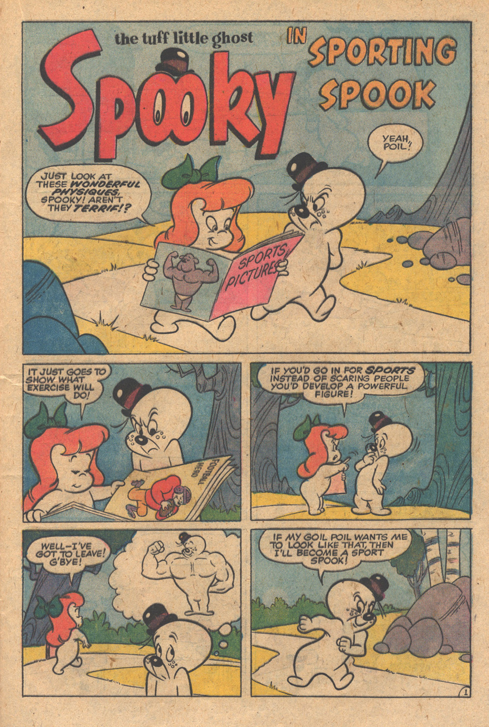 Read online Spooky Haunted House comic -  Issue #10 - 21