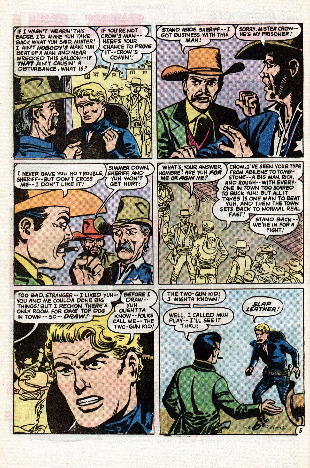 Read online The Mighty Marvel Western comic -  Issue #43 - 22