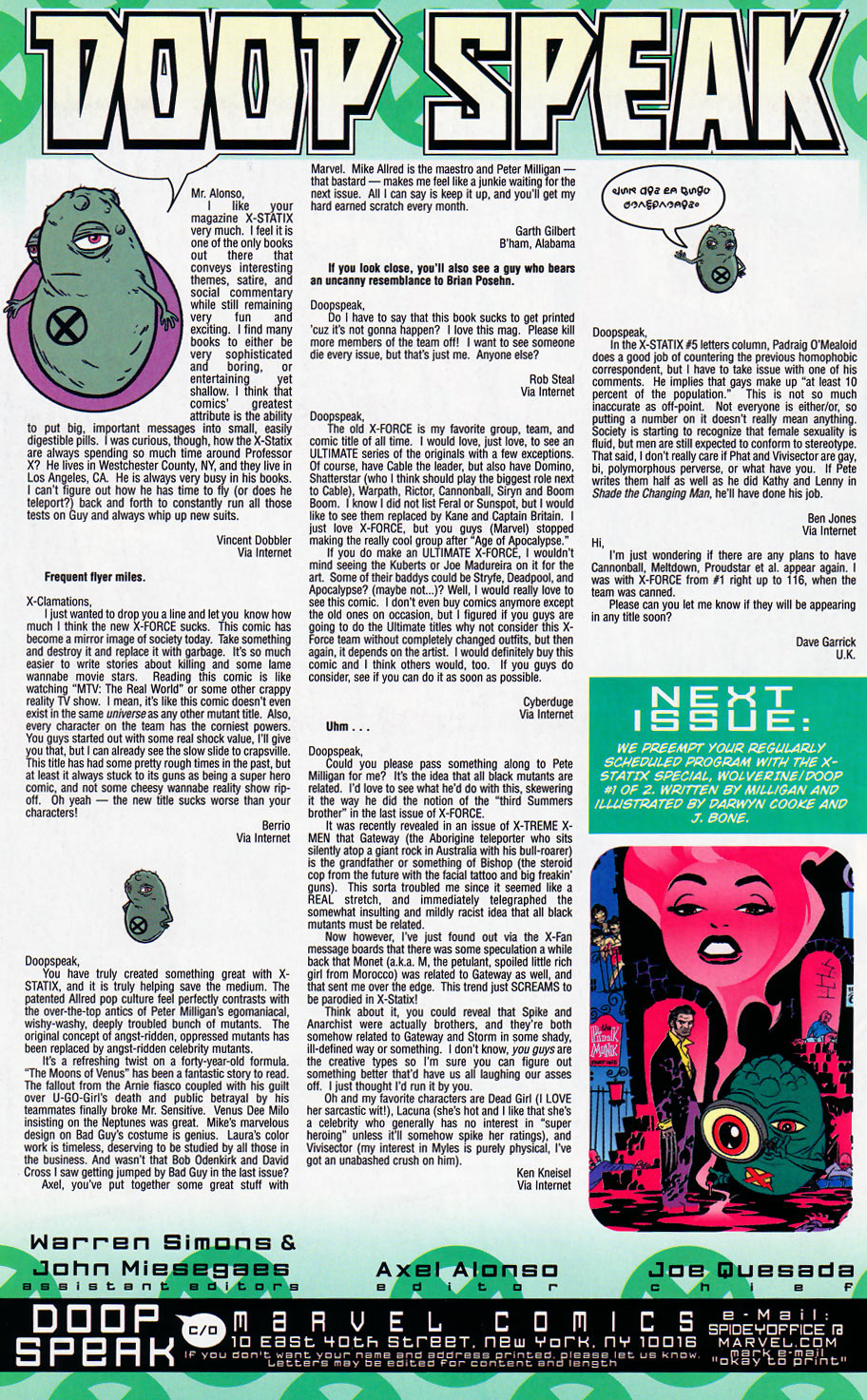 Read online X-Statix comic -  Issue #10 - 24