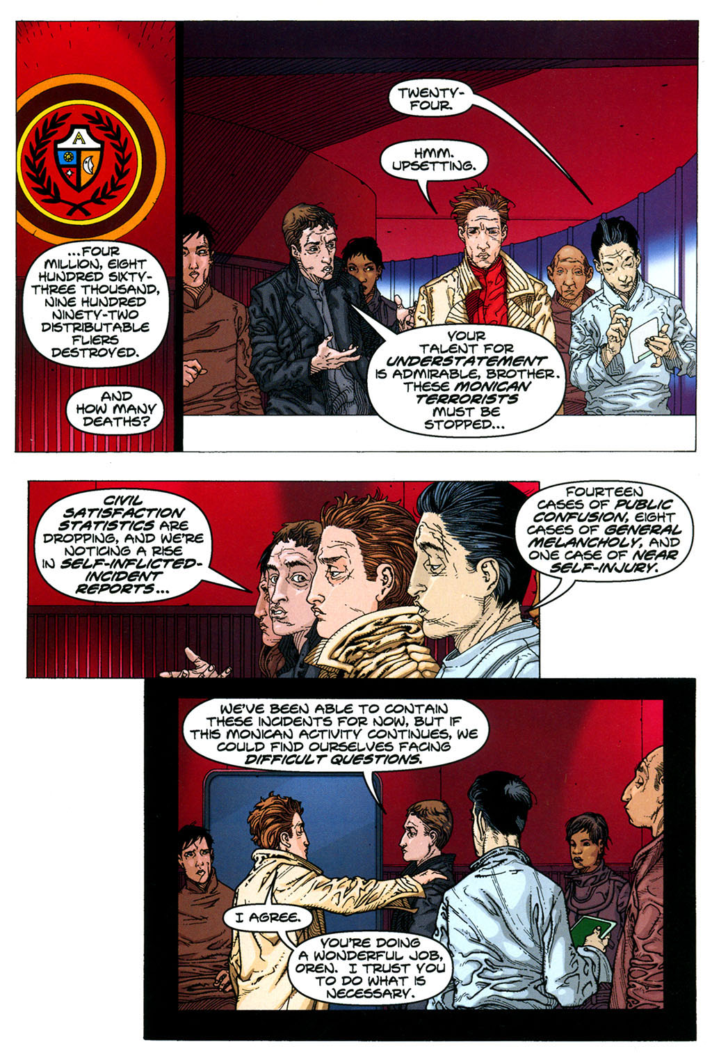 Read online Aeon Flux comic -  Issue #1 - 16