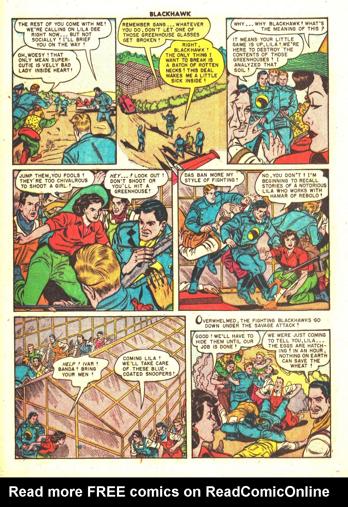 Read online Blackhawk (1957) comic -  Issue #35 - 32