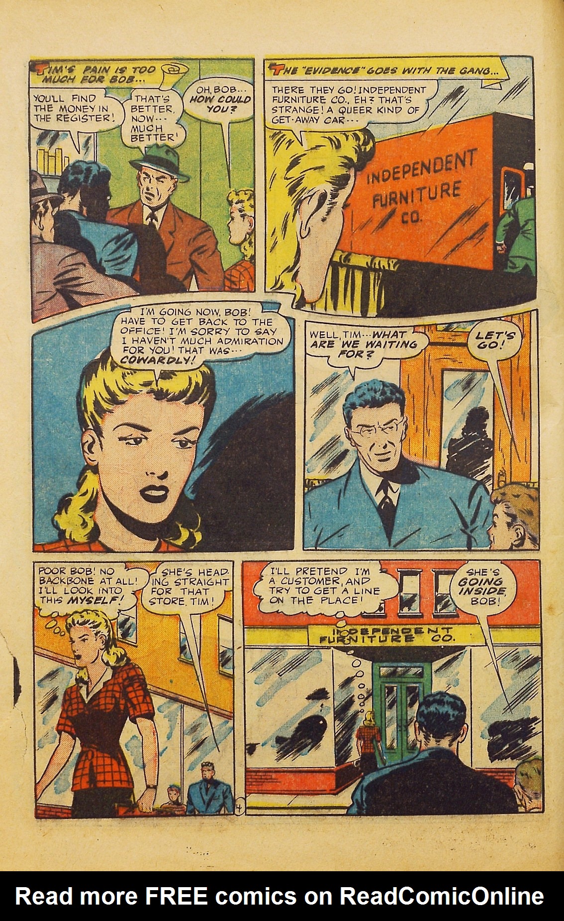 Read online Exciting Comics comic -  Issue #49 - 6