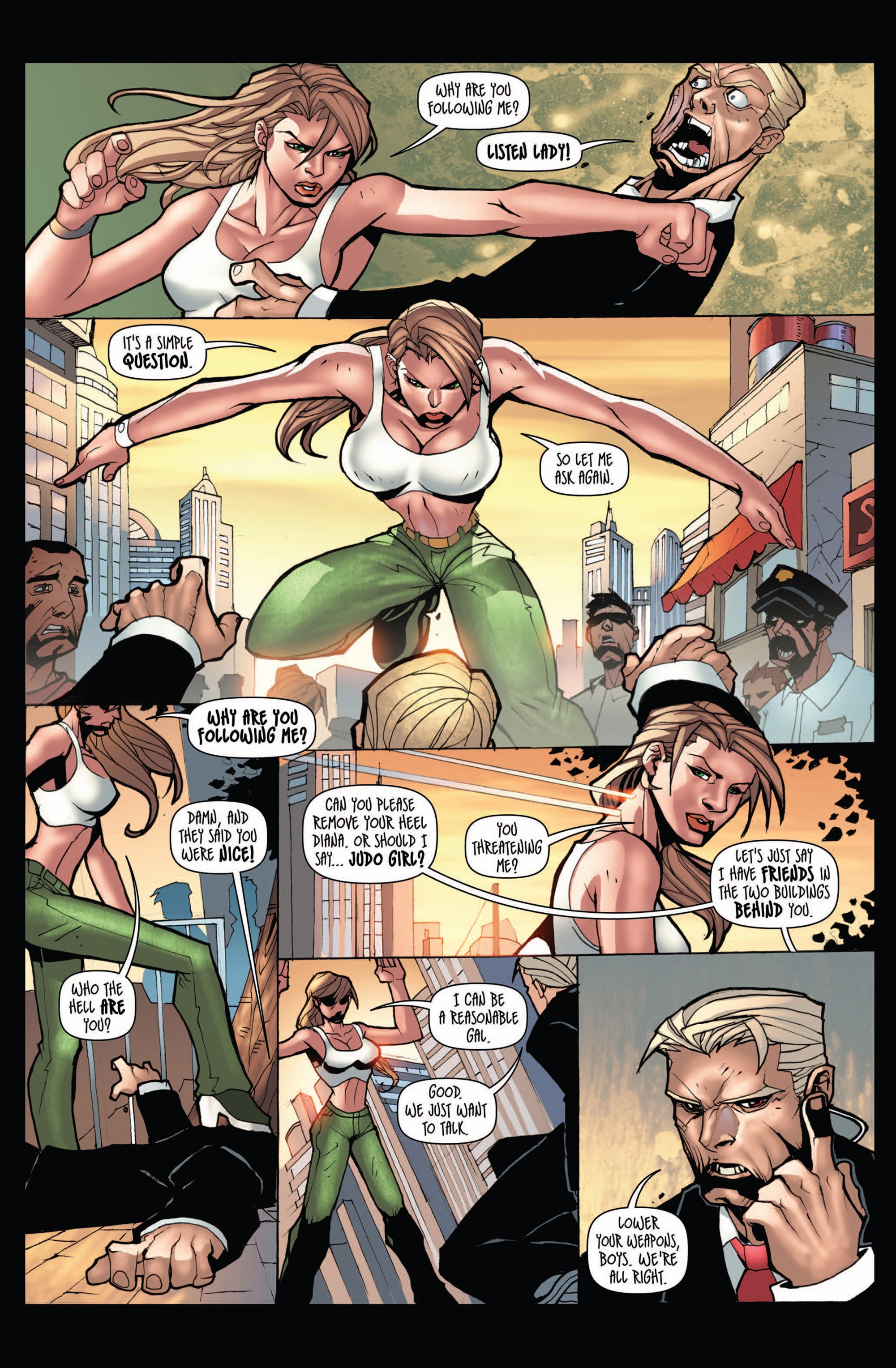 Read online Judo Girl comic -  Issue # TPB 3 - 17