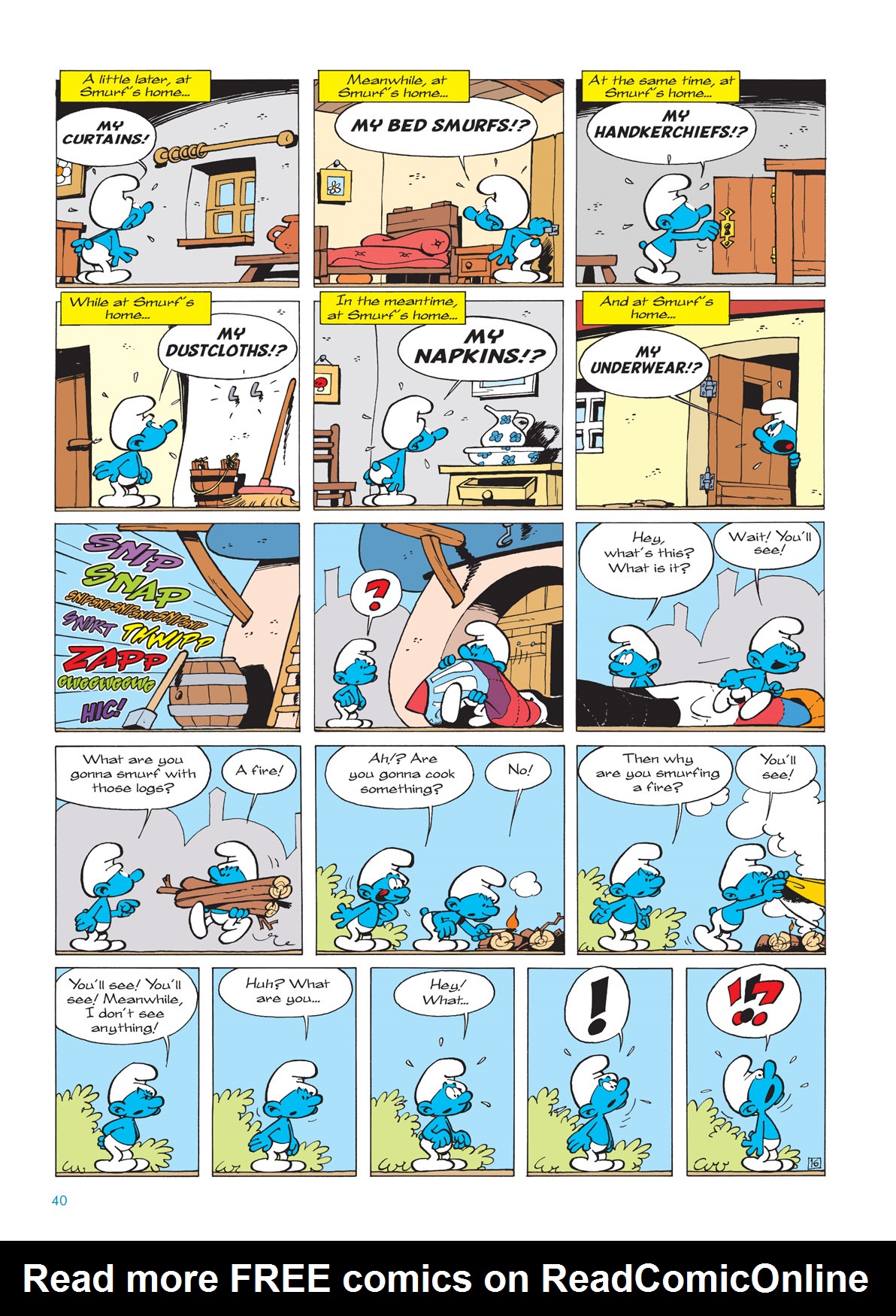 Read online The Smurfs comic -  Issue #1 - 40