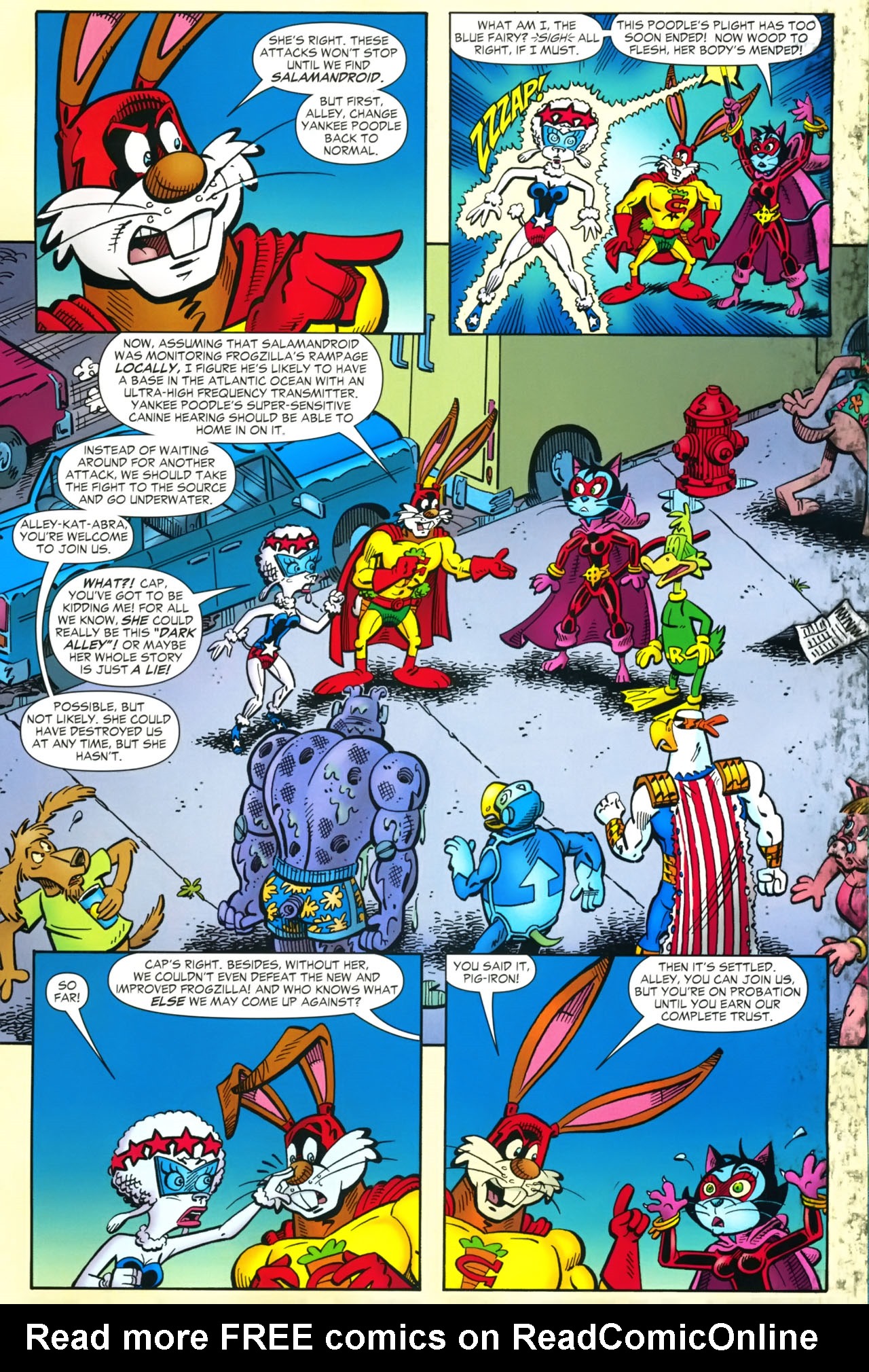 Read online Captain Carrot and the Final Ark comic -  Issue #2 - 16