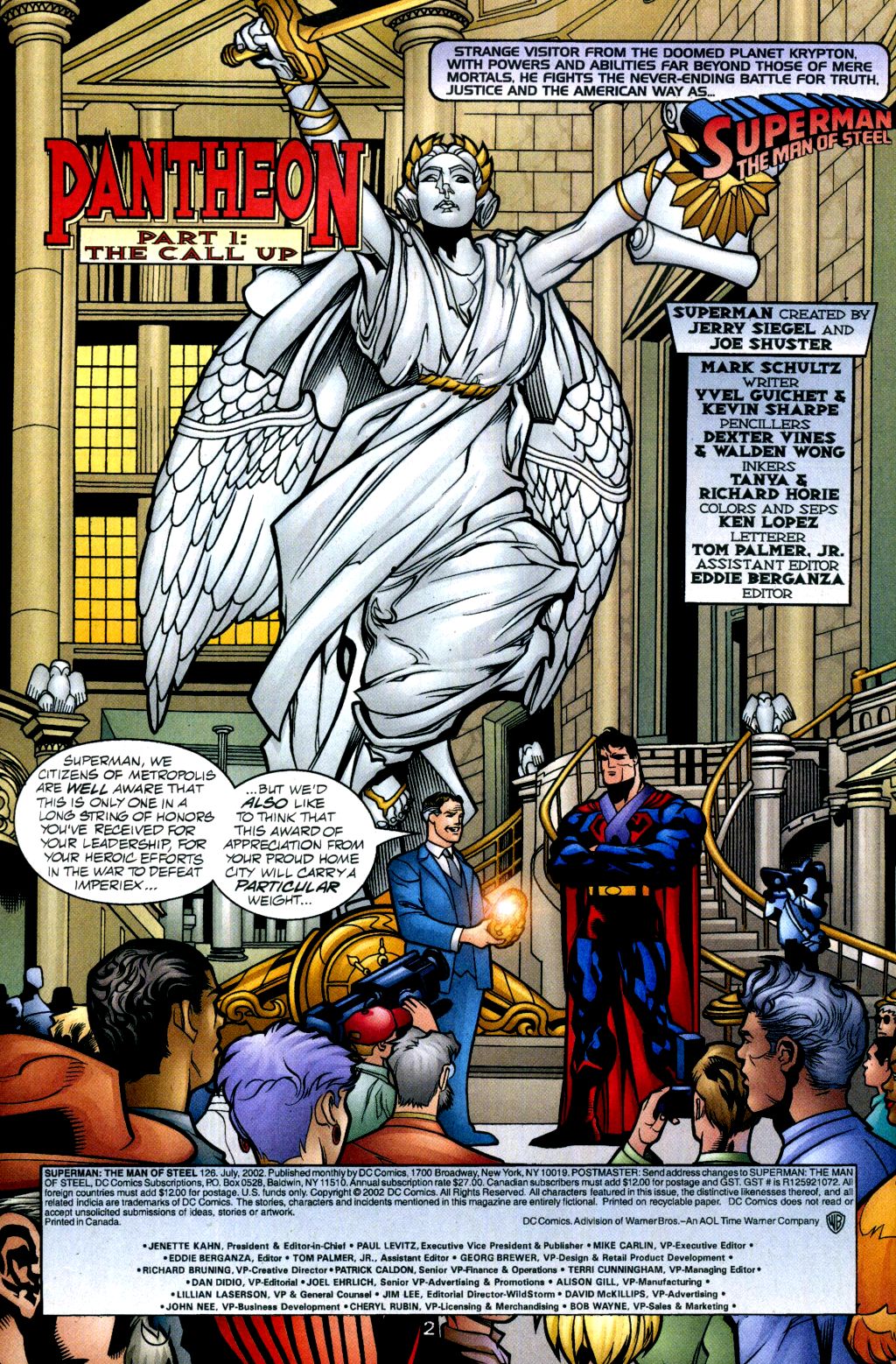 Read online Superman: The Man of Steel (1991) comic -  Issue #126 - 3