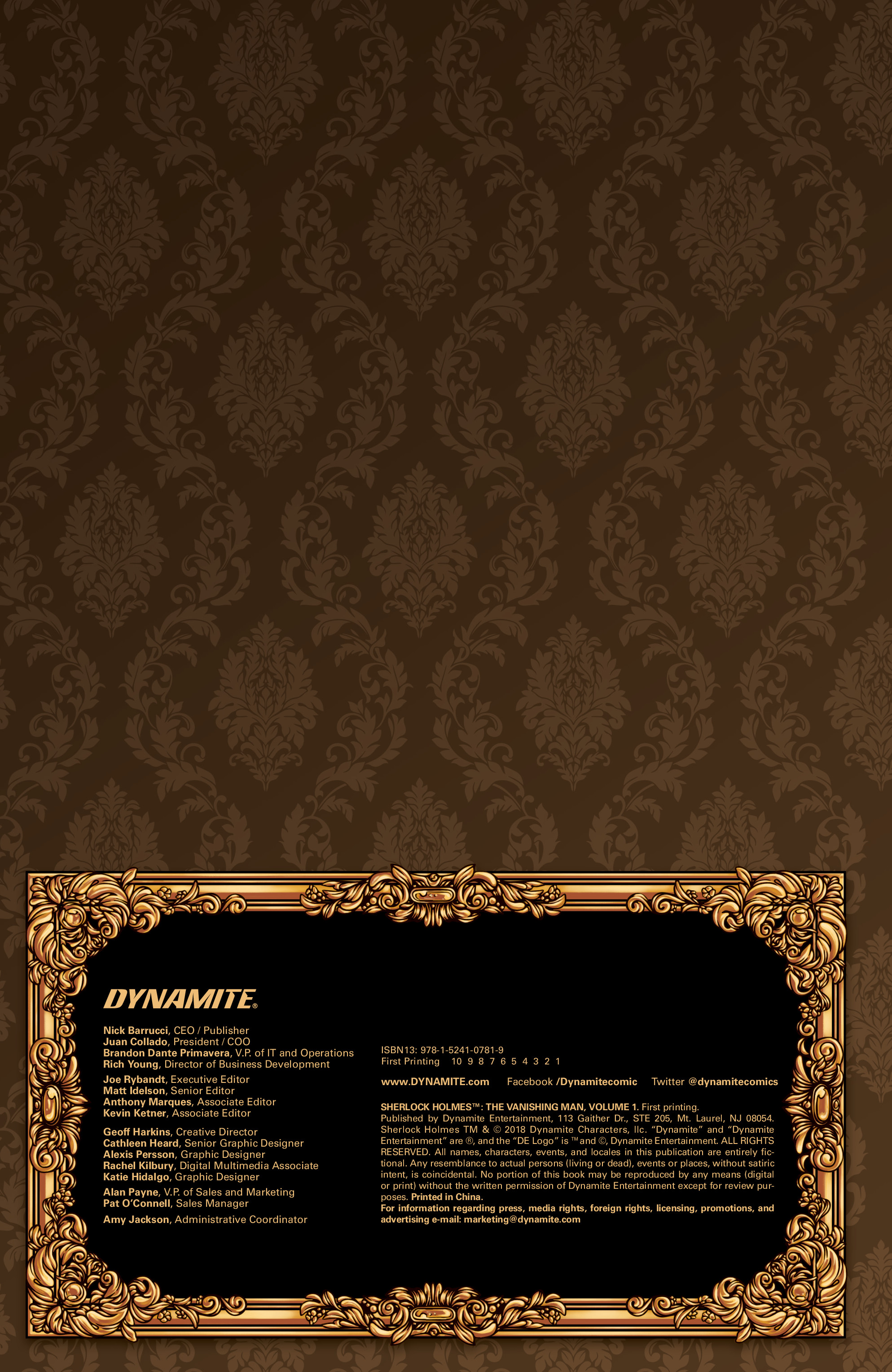 Read online Sherlock Holmes: The Vanishing Man comic -  Issue # _TPB 1 - 5