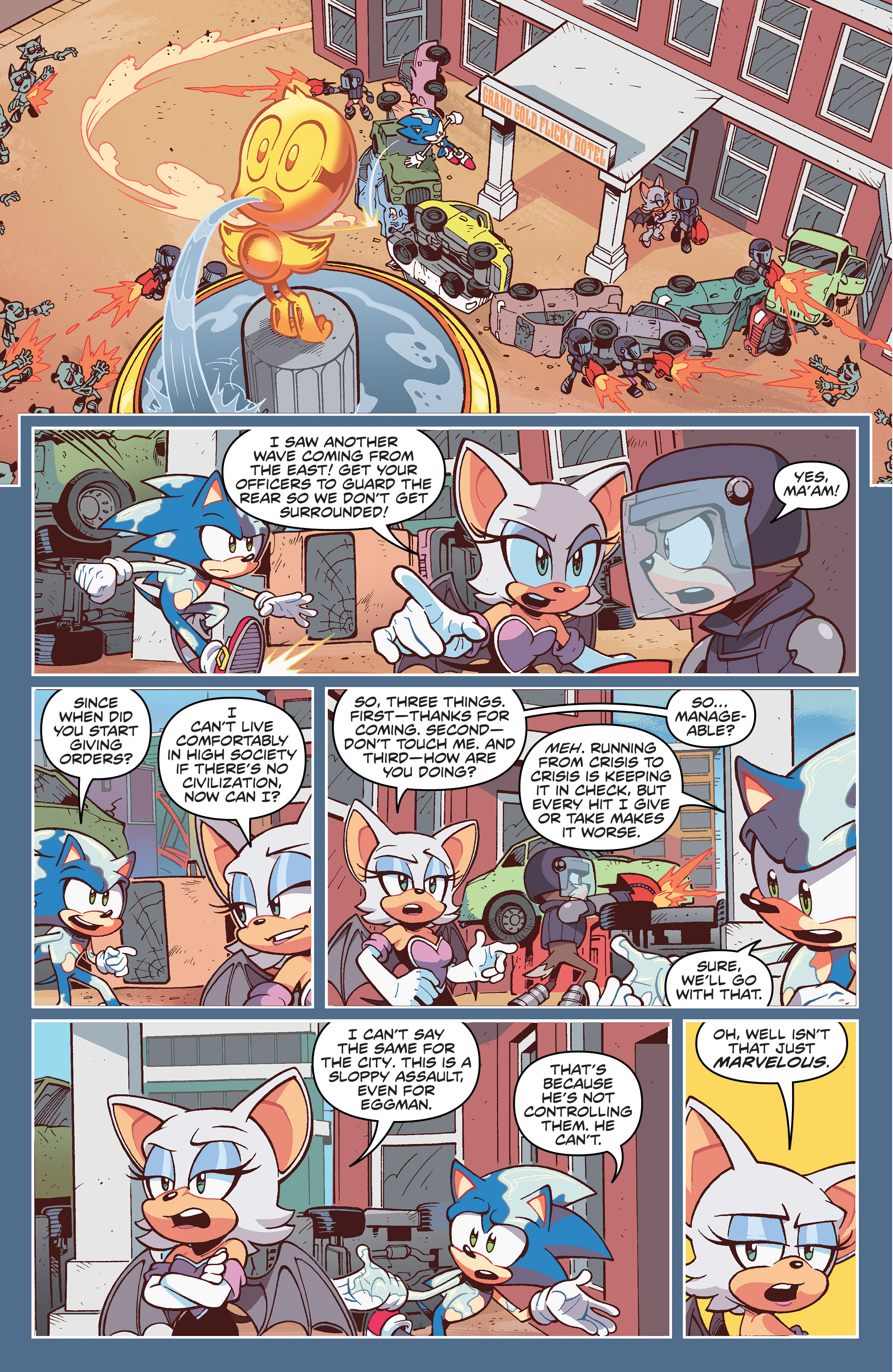 Read online Sonic the Hedgehog (2018) comic -  Issue #19 - 10