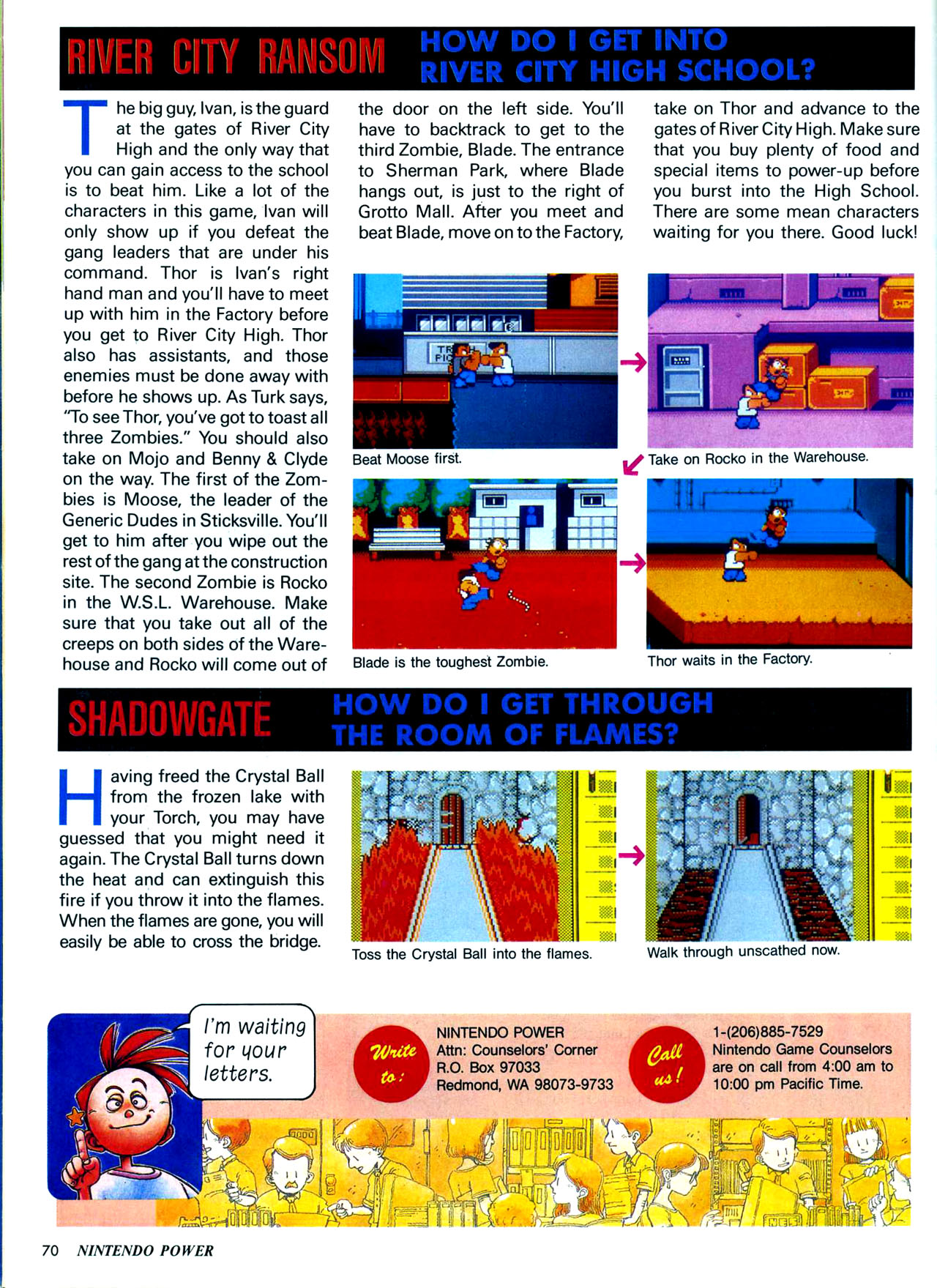 Read online Nintendo Power comic -  Issue #11 - 73