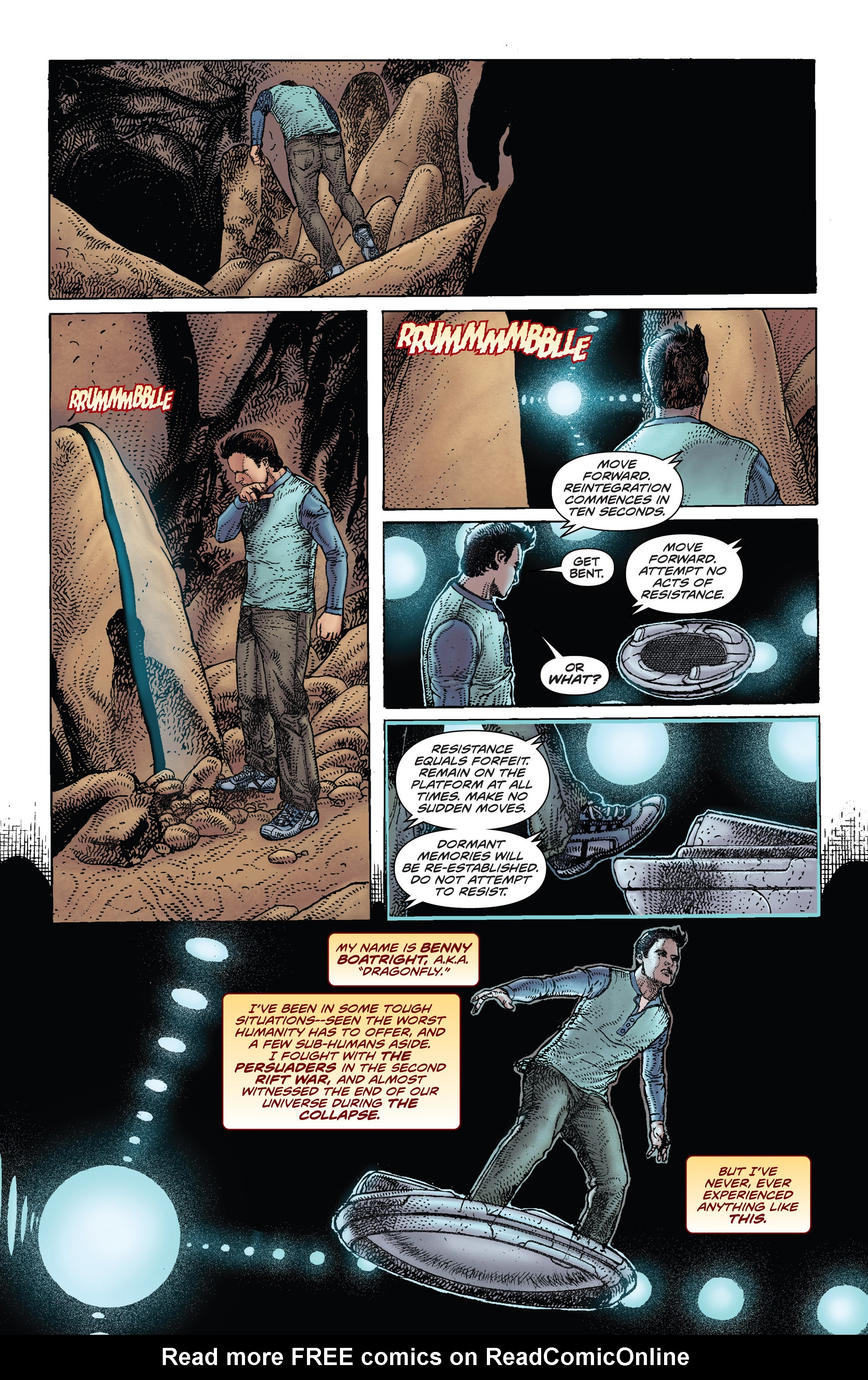 Read online Deathmatch comic -  Issue #1 - 6
