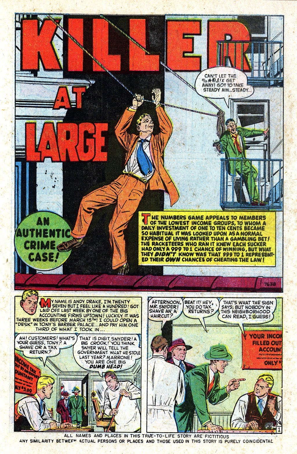 Read online Crime Cases Comics (1950) comic -  Issue #25 - 3