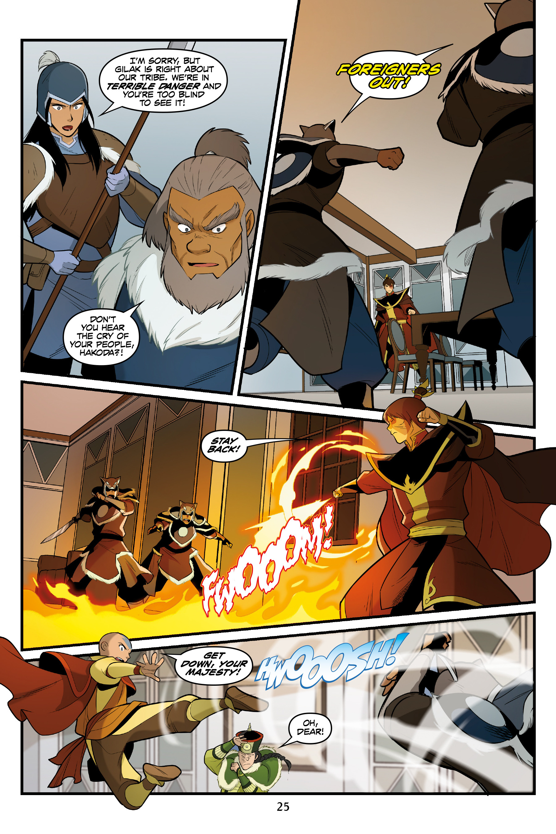 Read online Nickelodeon Avatar: The Last Airbender - North and South comic -  Issue #3 - 26