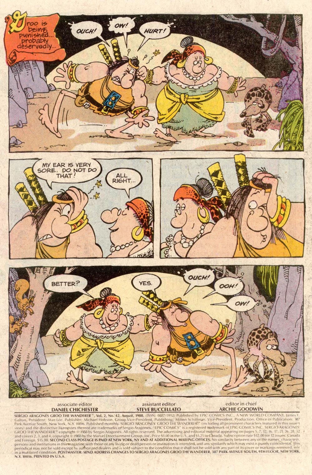 Read online Sergio Aragonés Groo the Wanderer comic -  Issue #42 - 2