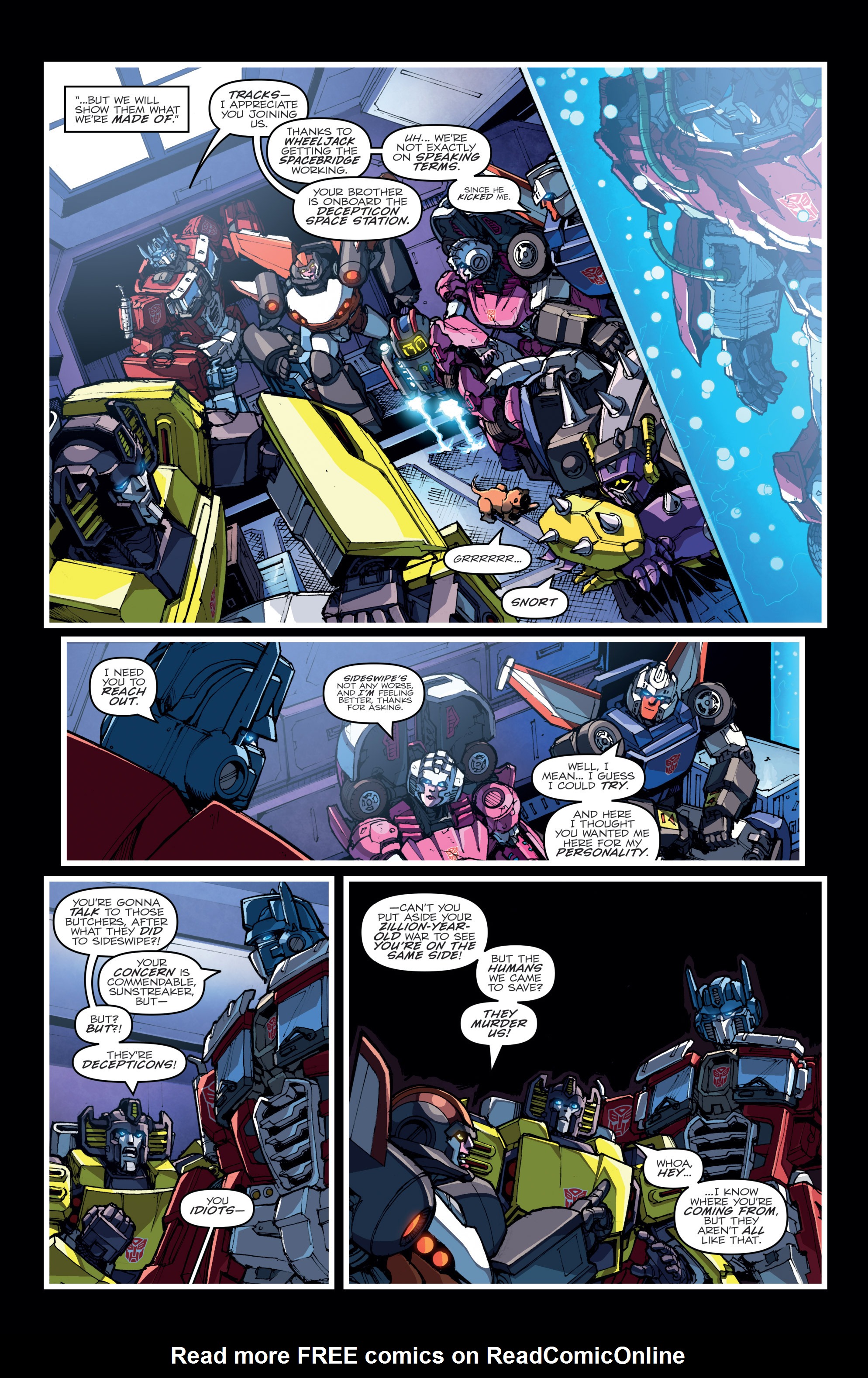 Read online The Transformers (2014) comic -  Issue #51 - 13