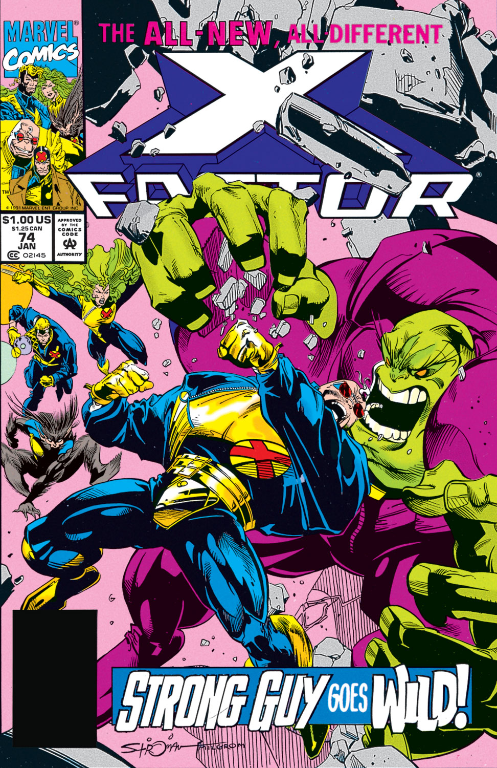 Read online X-Factor (1986) comic -  Issue #74 - 1