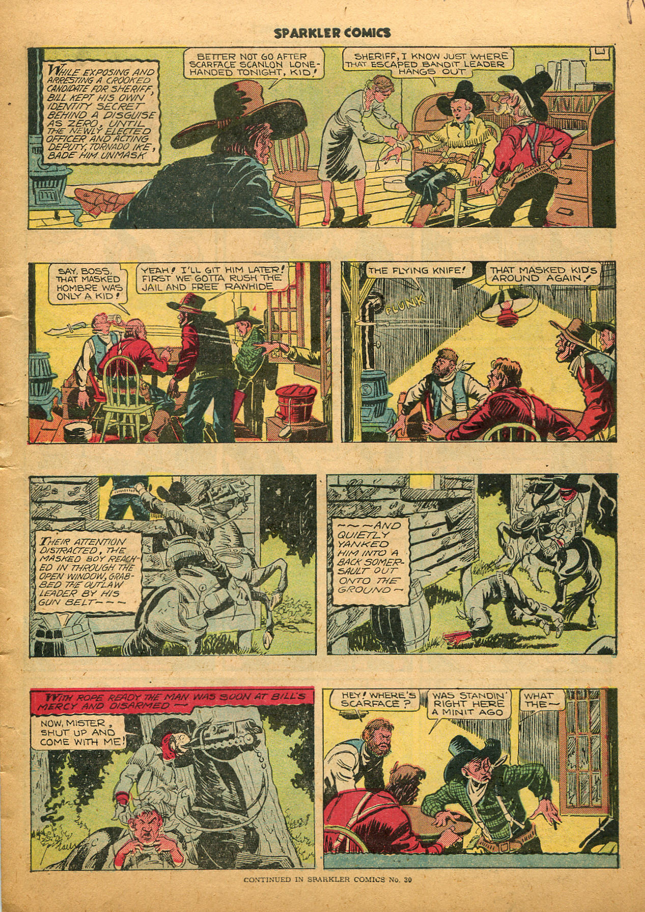 Read online Sparkler Comics comic -  Issue #29 - 15