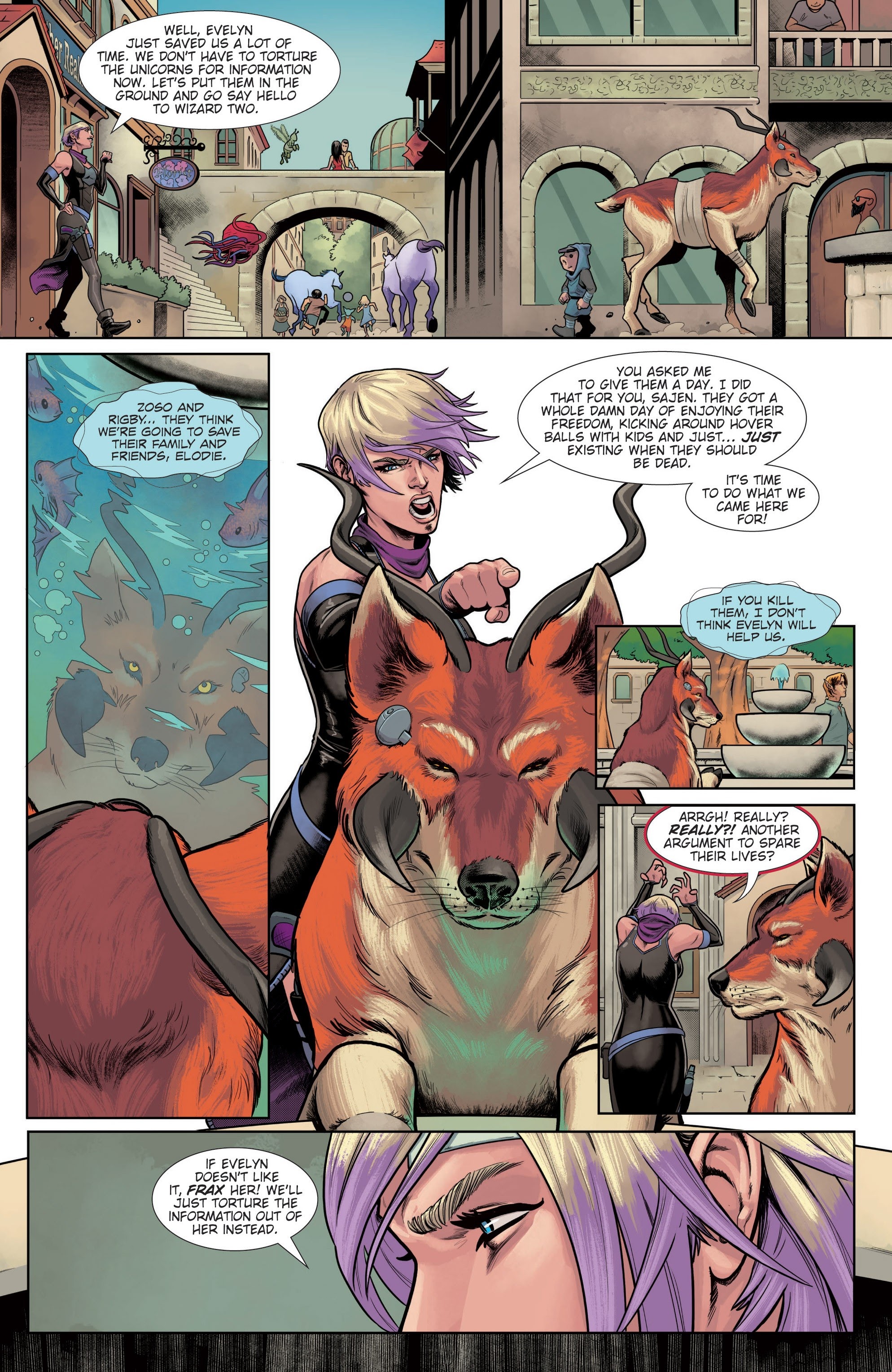 Read online By the Horns comic -  Issue #3 - 7