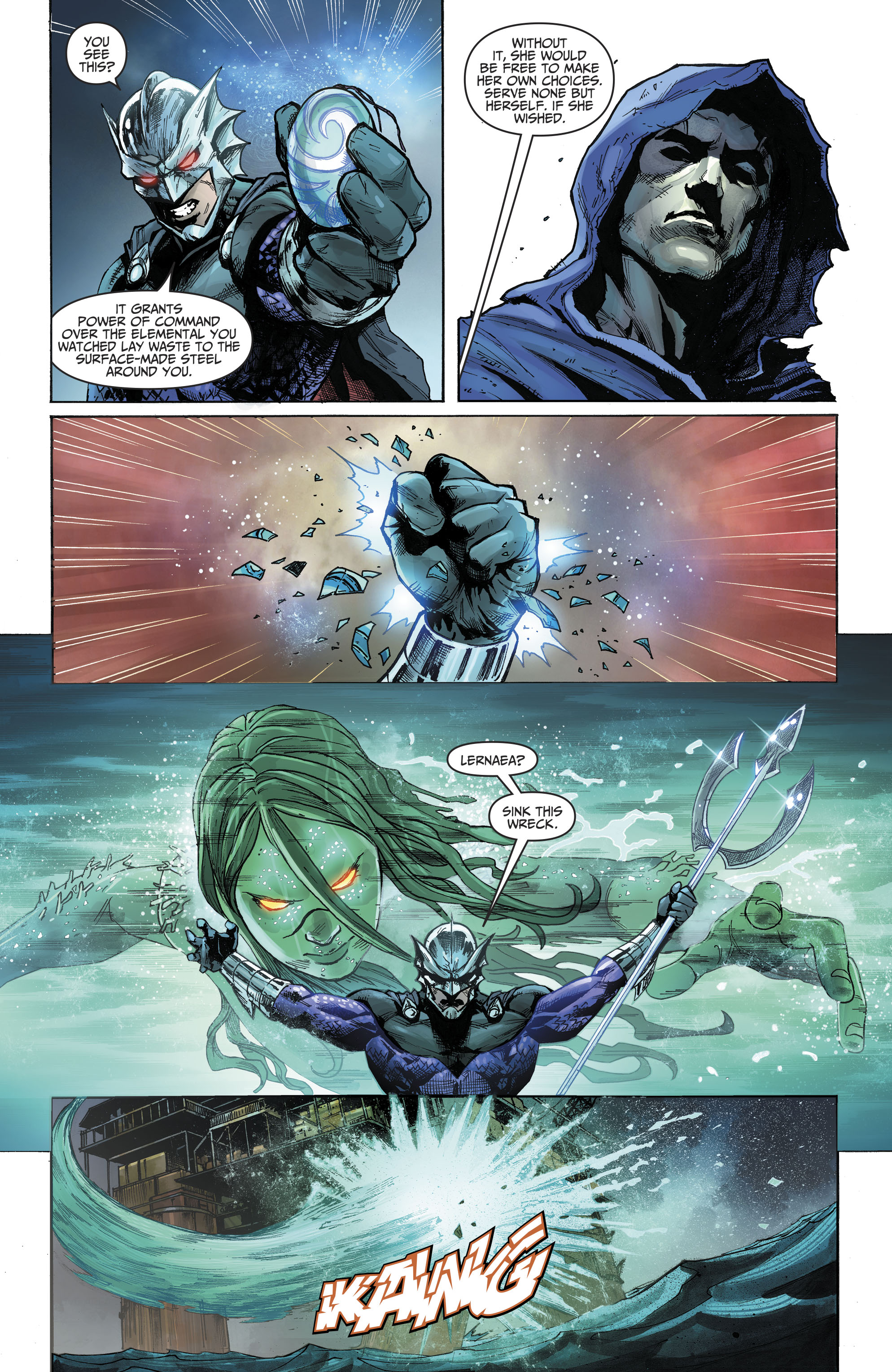 Read online Ocean Master: Year of the Villain comic -  Issue # Full - 27