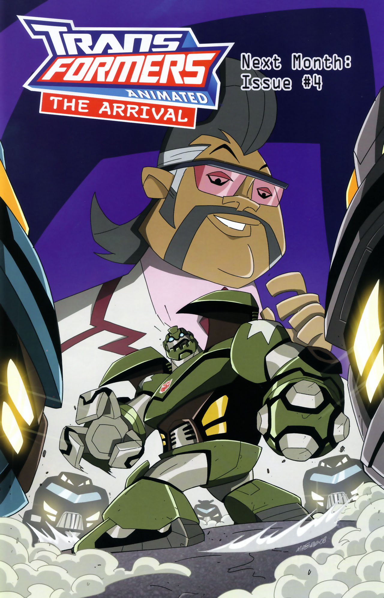 Read online Transformers Animated: The Arrival comic -  Issue #3 - 25