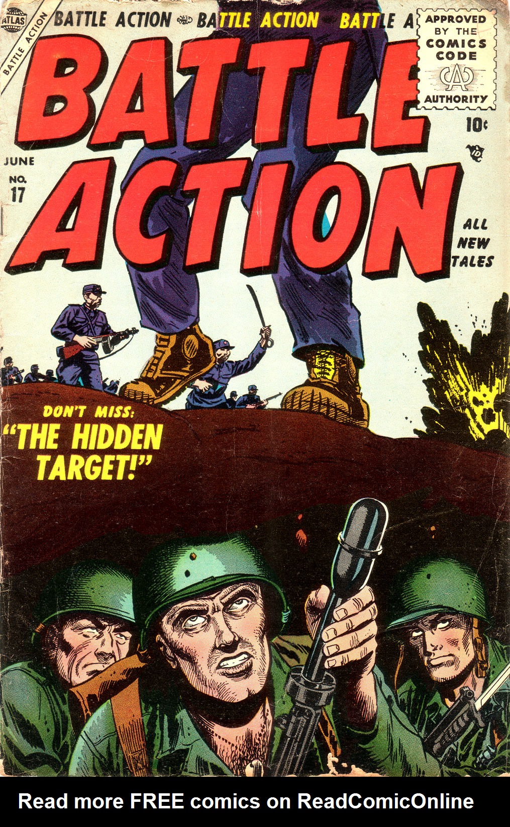 Read online Battle Action comic -  Issue #17 - 1