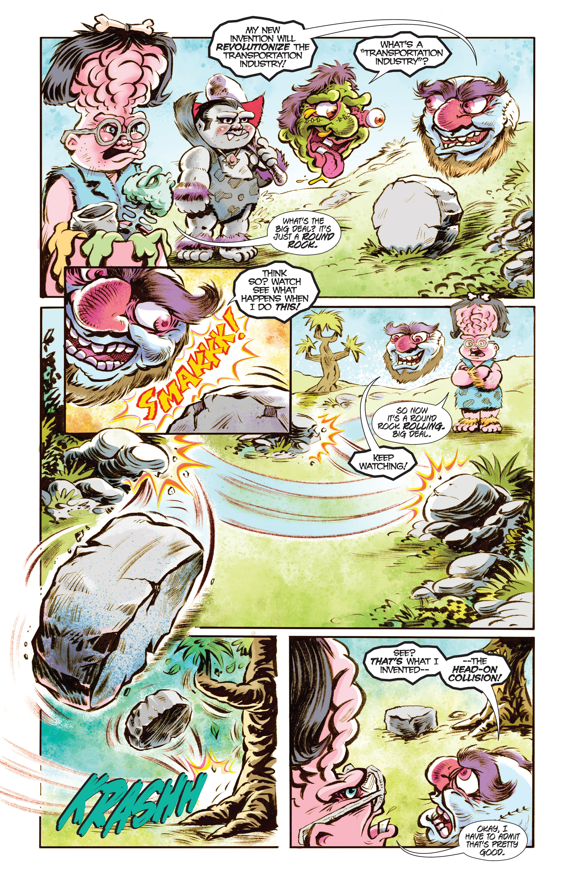 Read online Madballs vs Garbage Pail Kids – Time Again, Slime Again comic -  Issue #1 - 11
