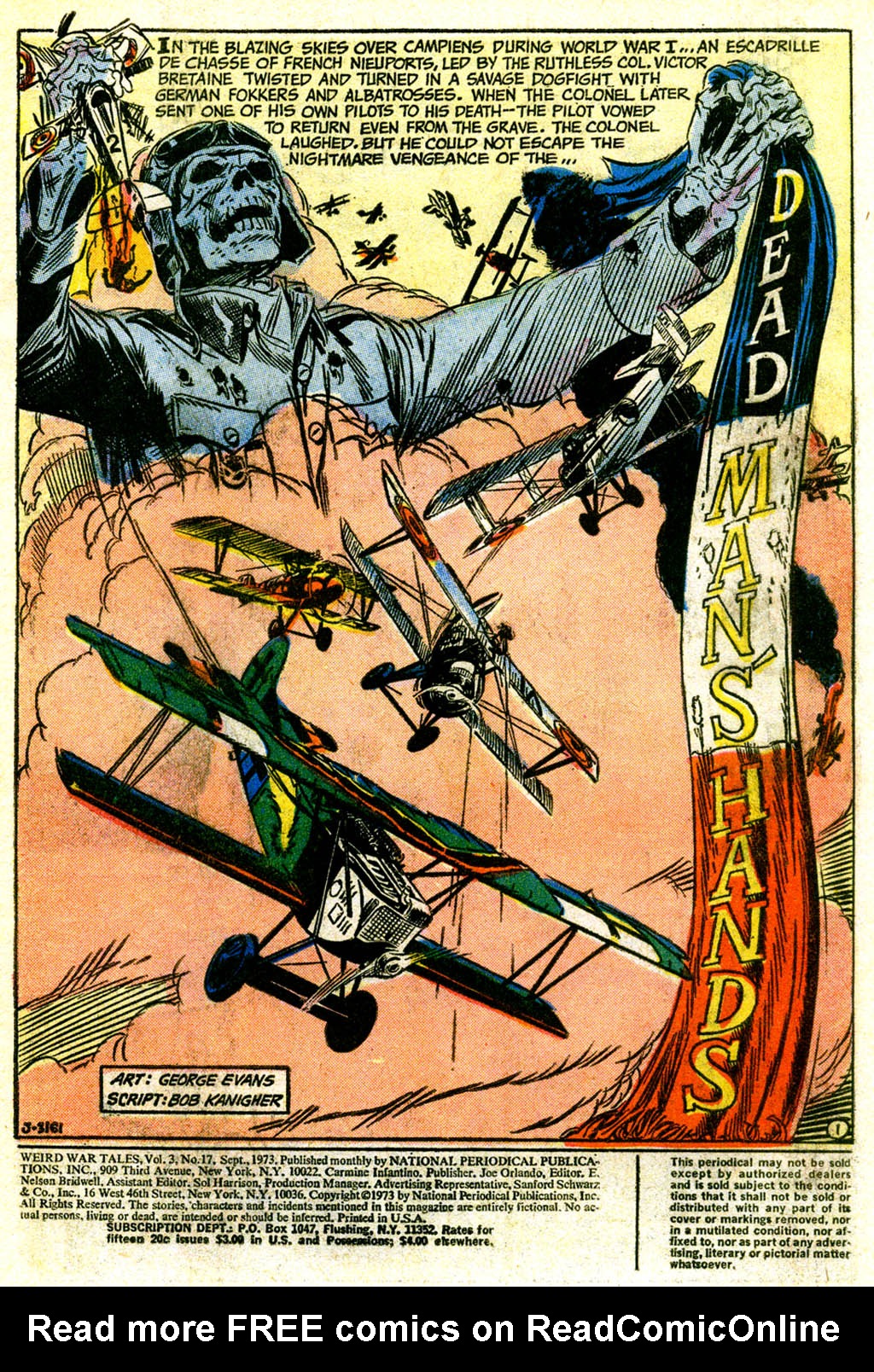 Read online Weird War Tales (1971) comic -  Issue #17 - 3