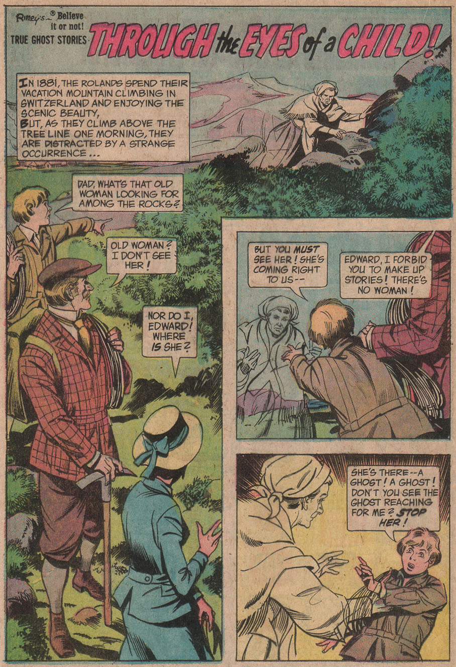 Read online Ripley's Believe it or Not! (1965) comic -  Issue #50 - 20