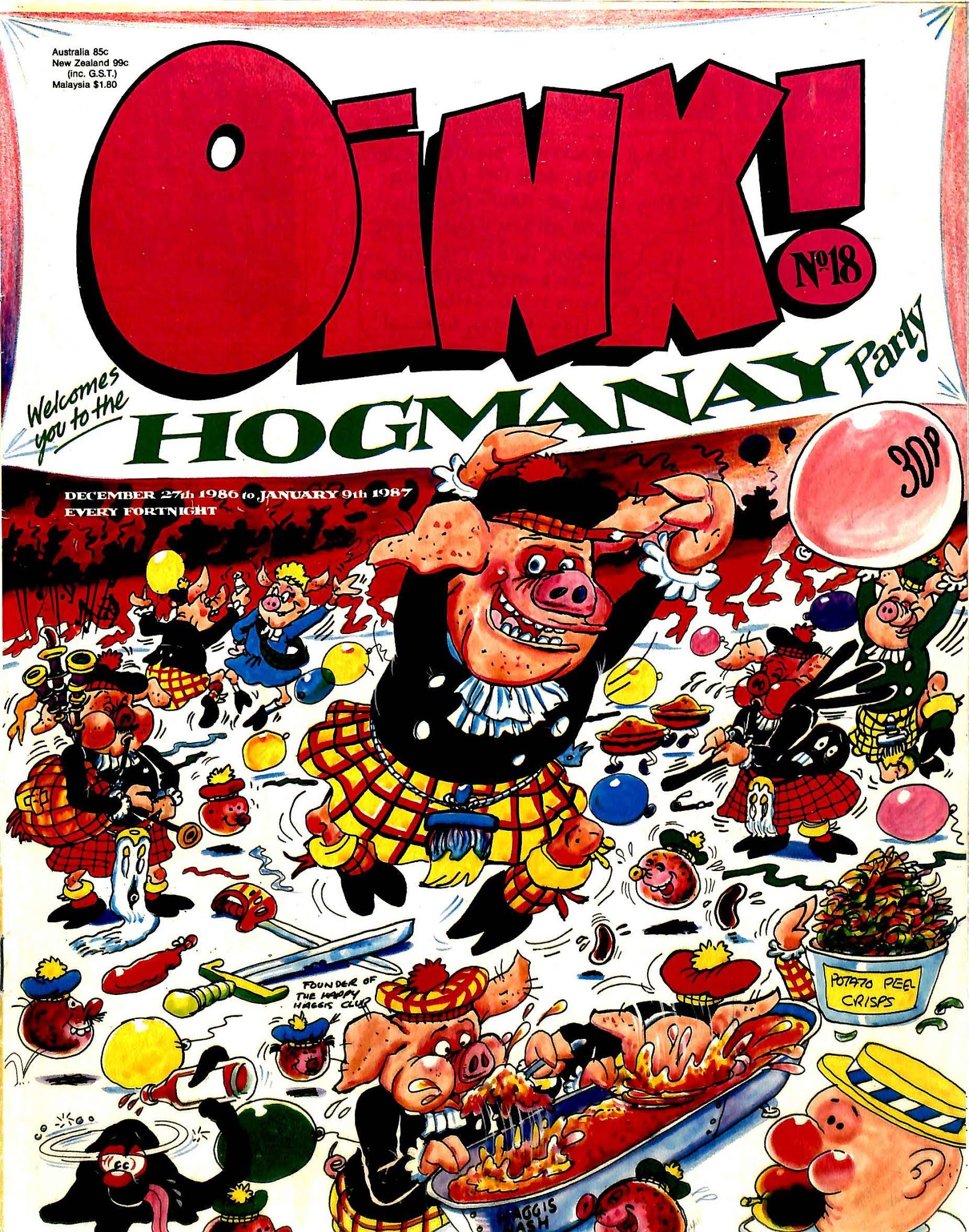 Read online Oink! comic -  Issue #18 - 1