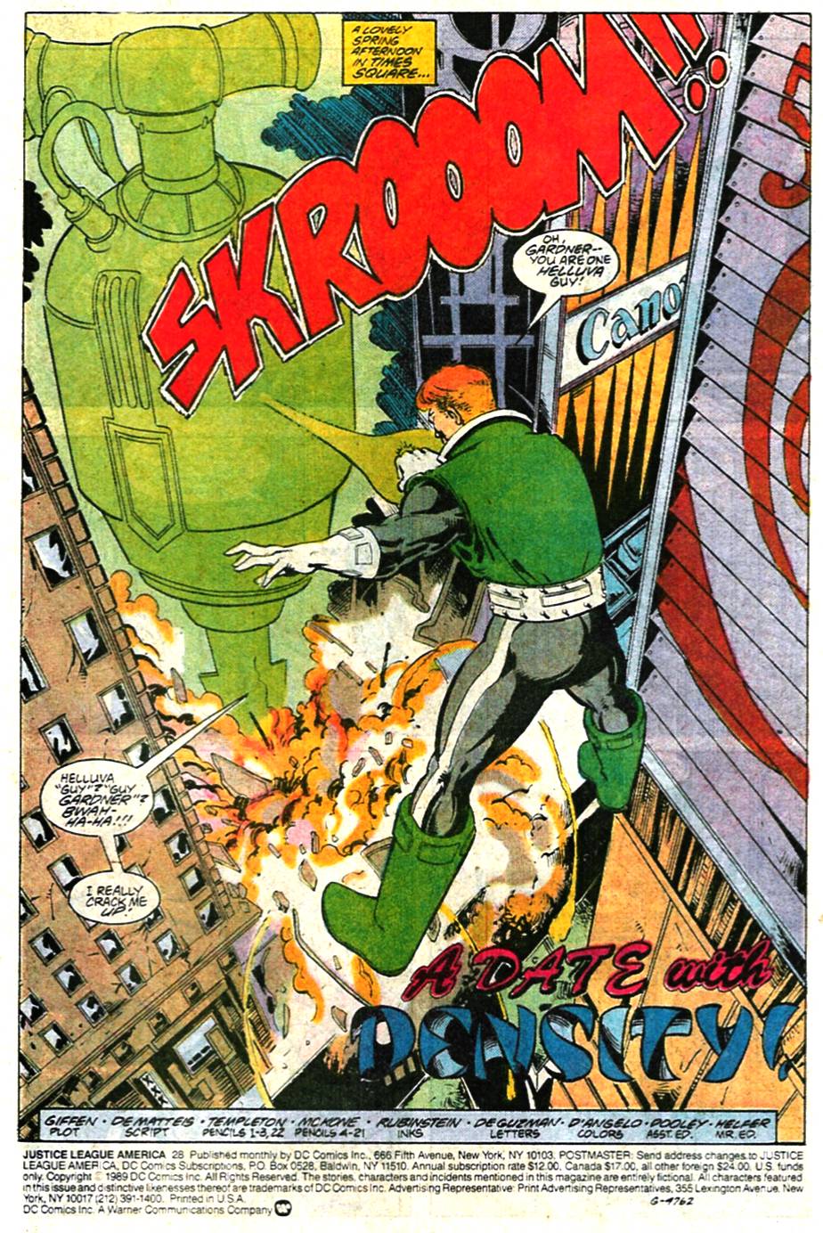 Read online Justice League America comic -  Issue #28 - 4