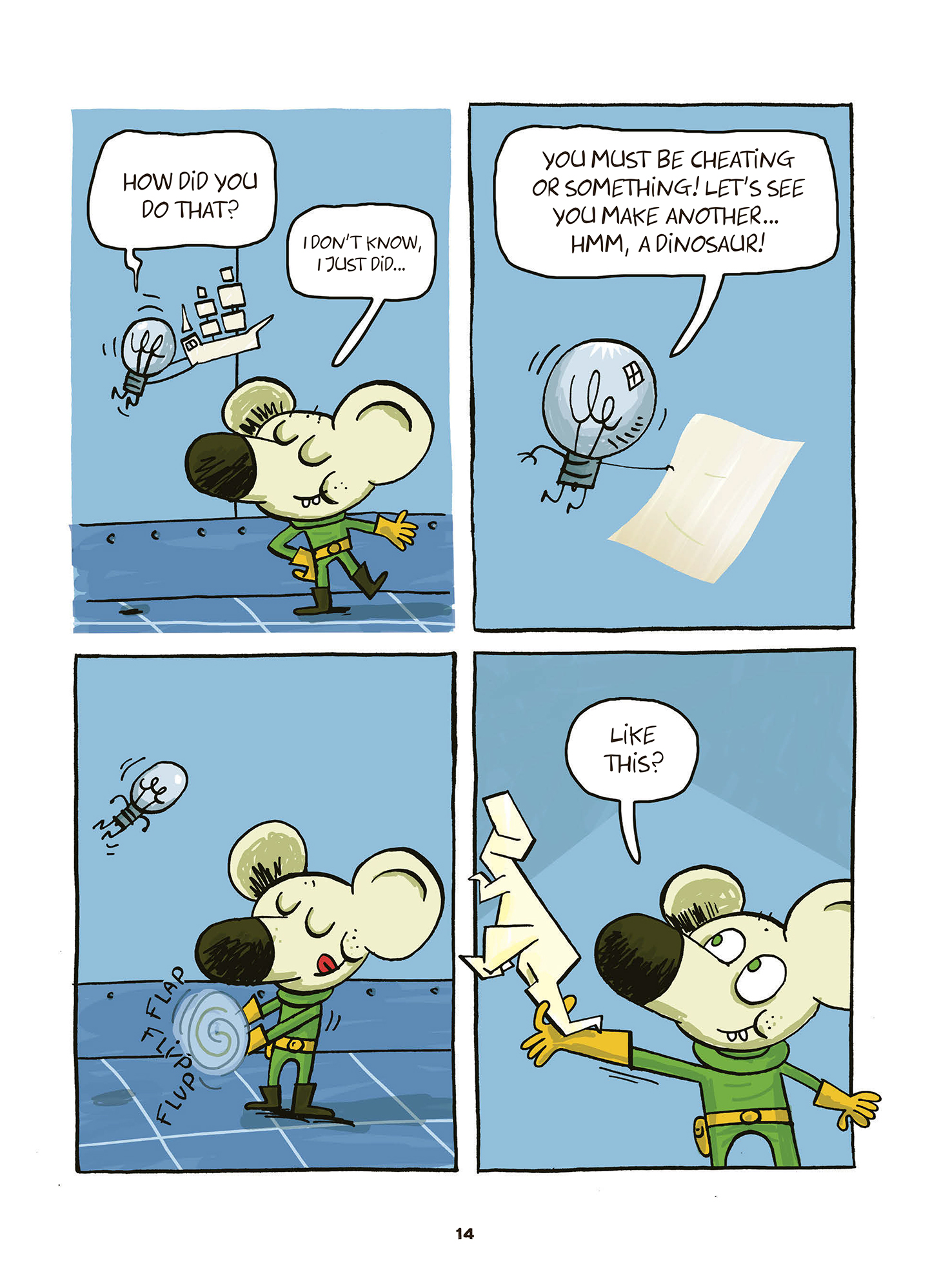 Read online Astro Mouse and Light Bulb comic -  Issue # TPB - 16