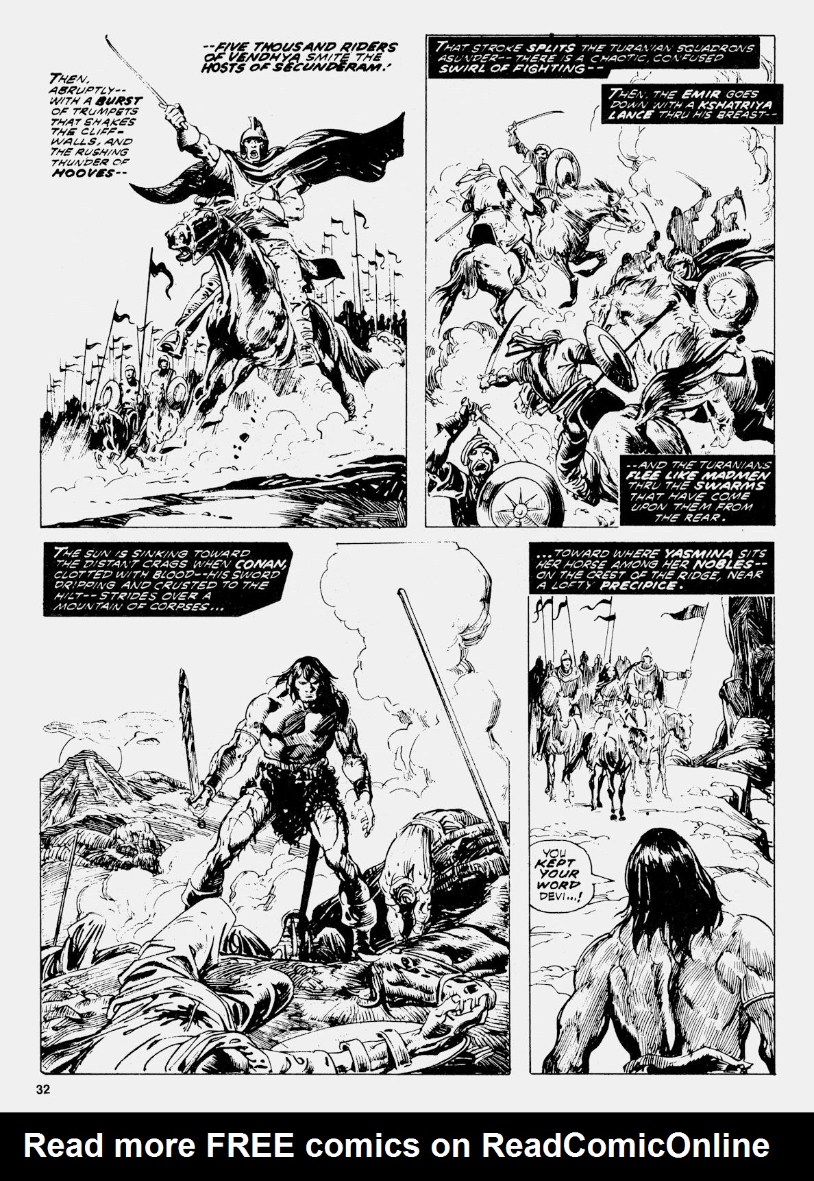 Read online Conan Saga comic -  Issue #31 - 33