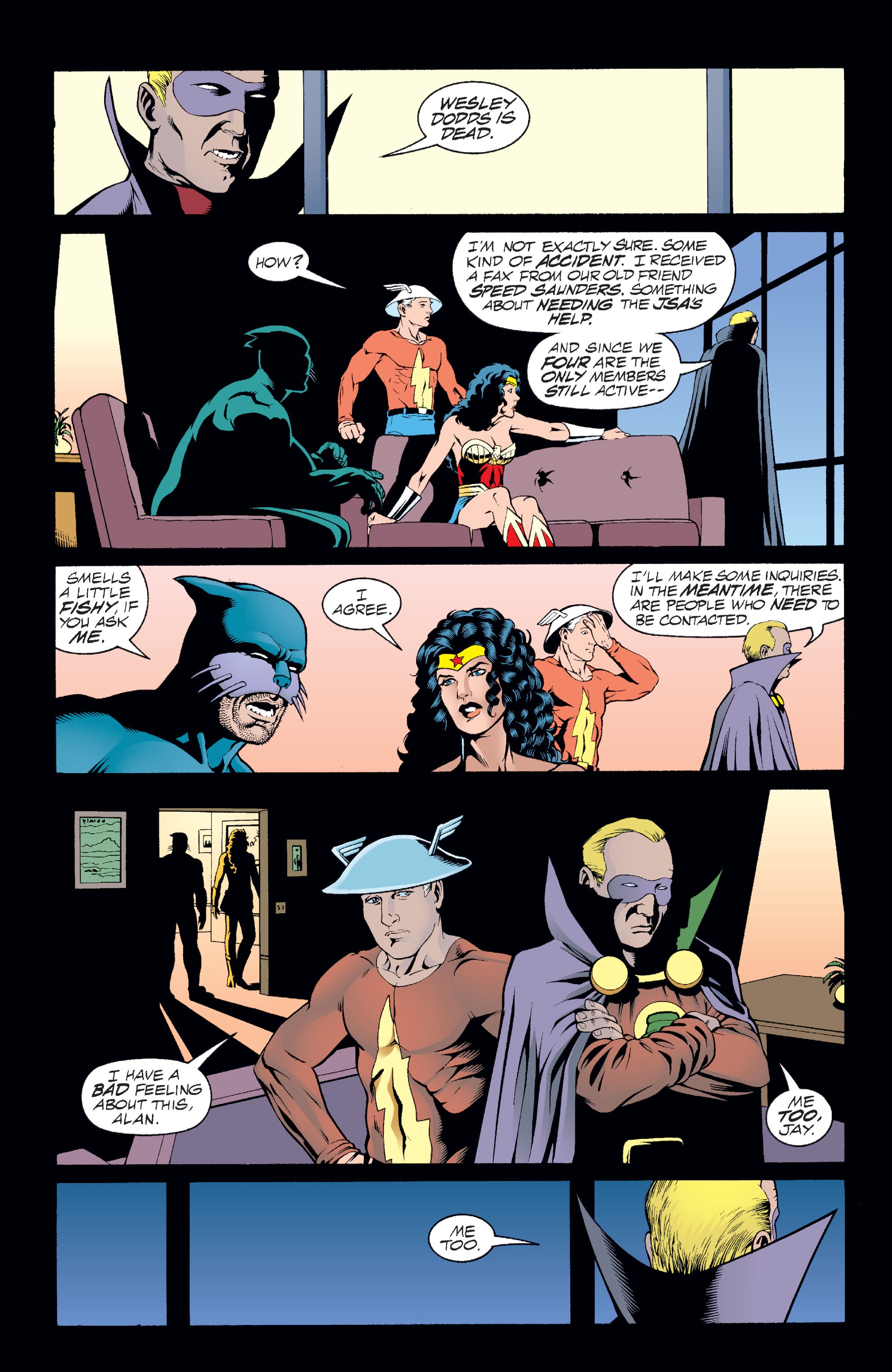 Read online JSA by Geoff Johns comic -  Issue # TPB 1 (Part 1) - 12