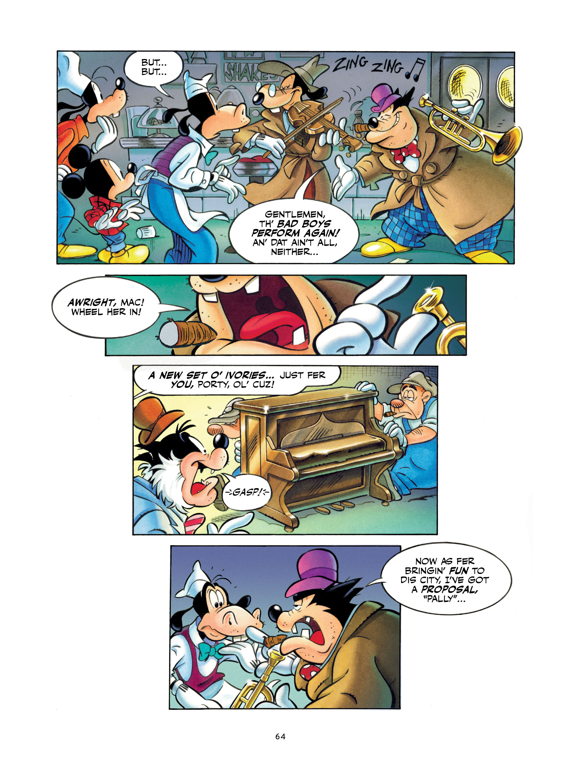 Read online Walt Disney's Mickey and Donald: "For Whom the Doorbell Tolls" and Other Tales Inspired by Hemingway comic -  Issue # TPB (Part 1) - 65