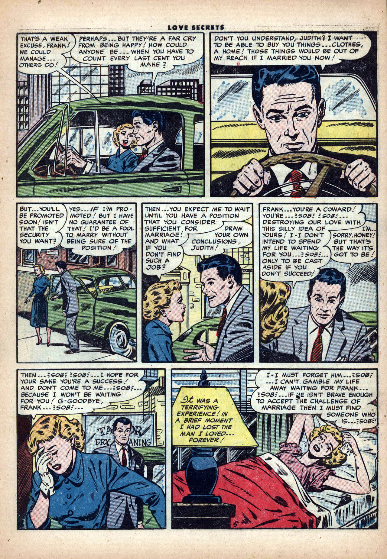 Read online Love Secrets (1953) comic -  Issue #39 - 7