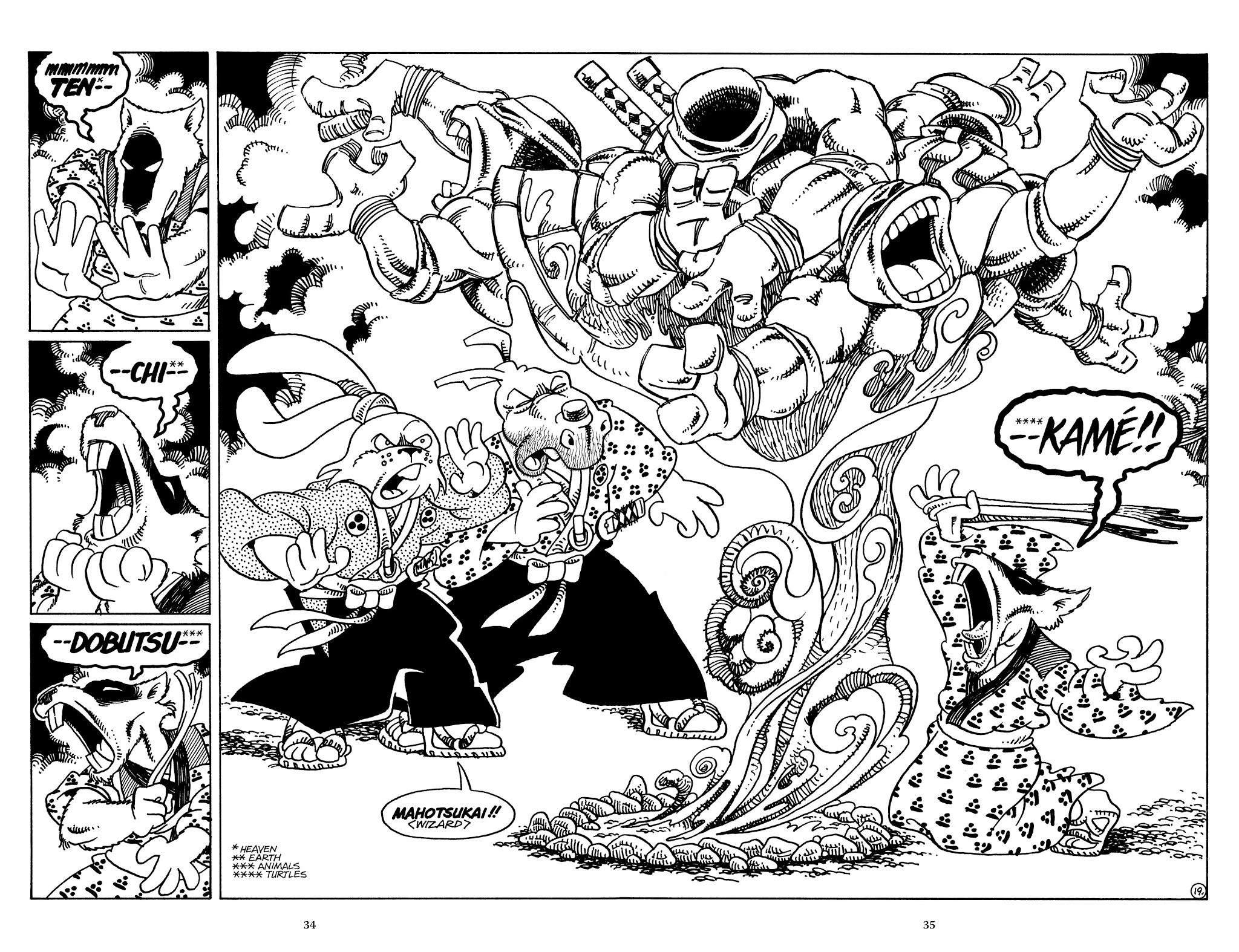 Read online The Usagi Yojimbo Saga comic -  Issue # TPB 1 - 34