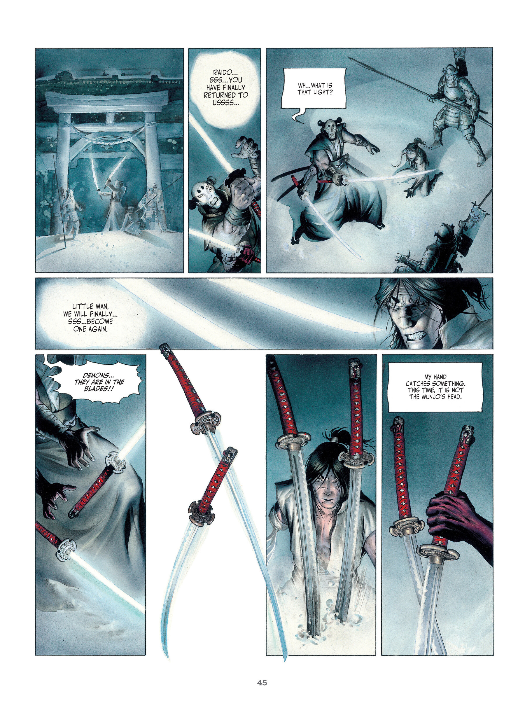 Read online Legends of the Pierced Veil: The Scarlet Blades comic -  Issue # TPB (Part 1) - 45
