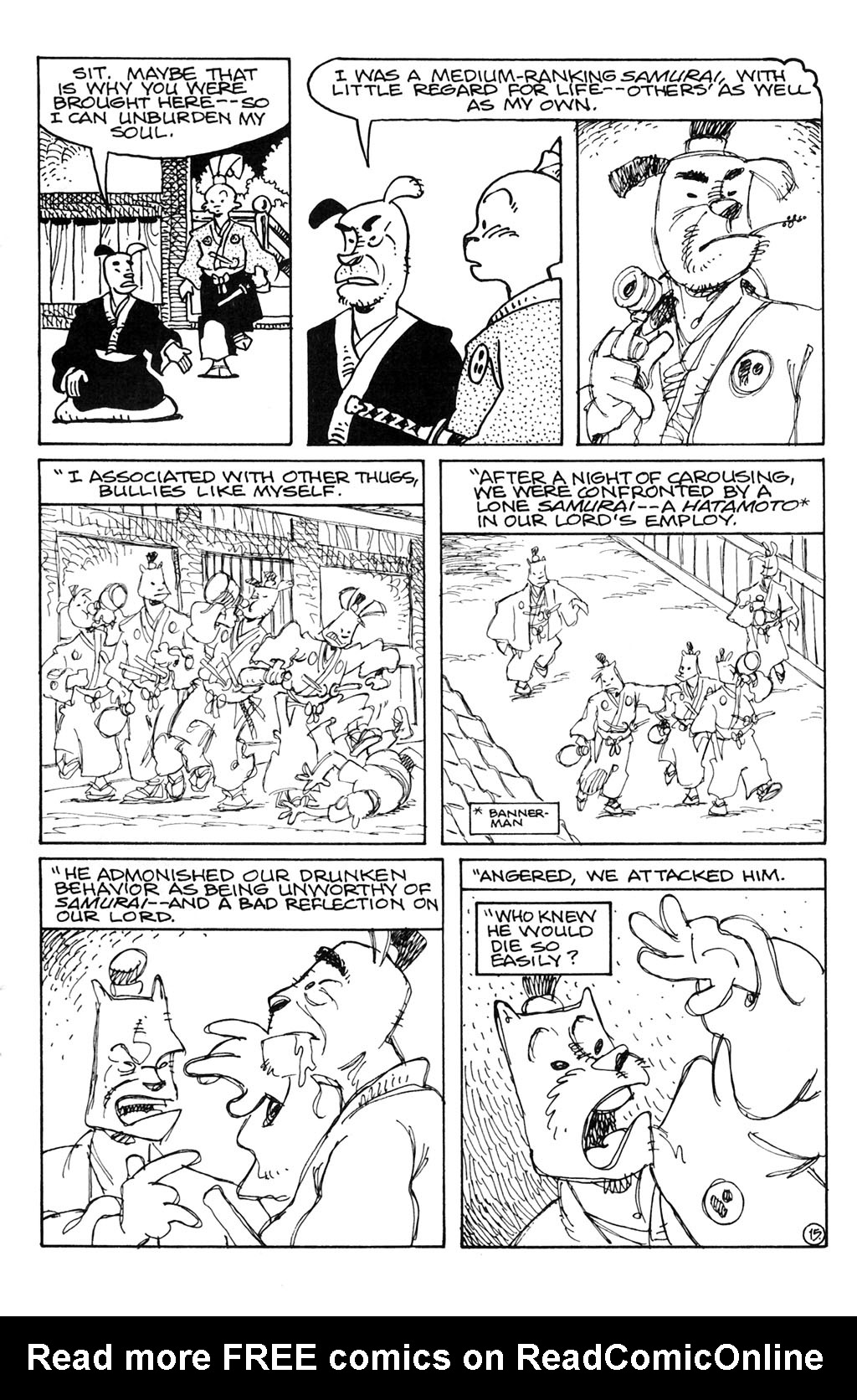 Read online Usagi Yojimbo (1996) comic -  Issue #82 - 17