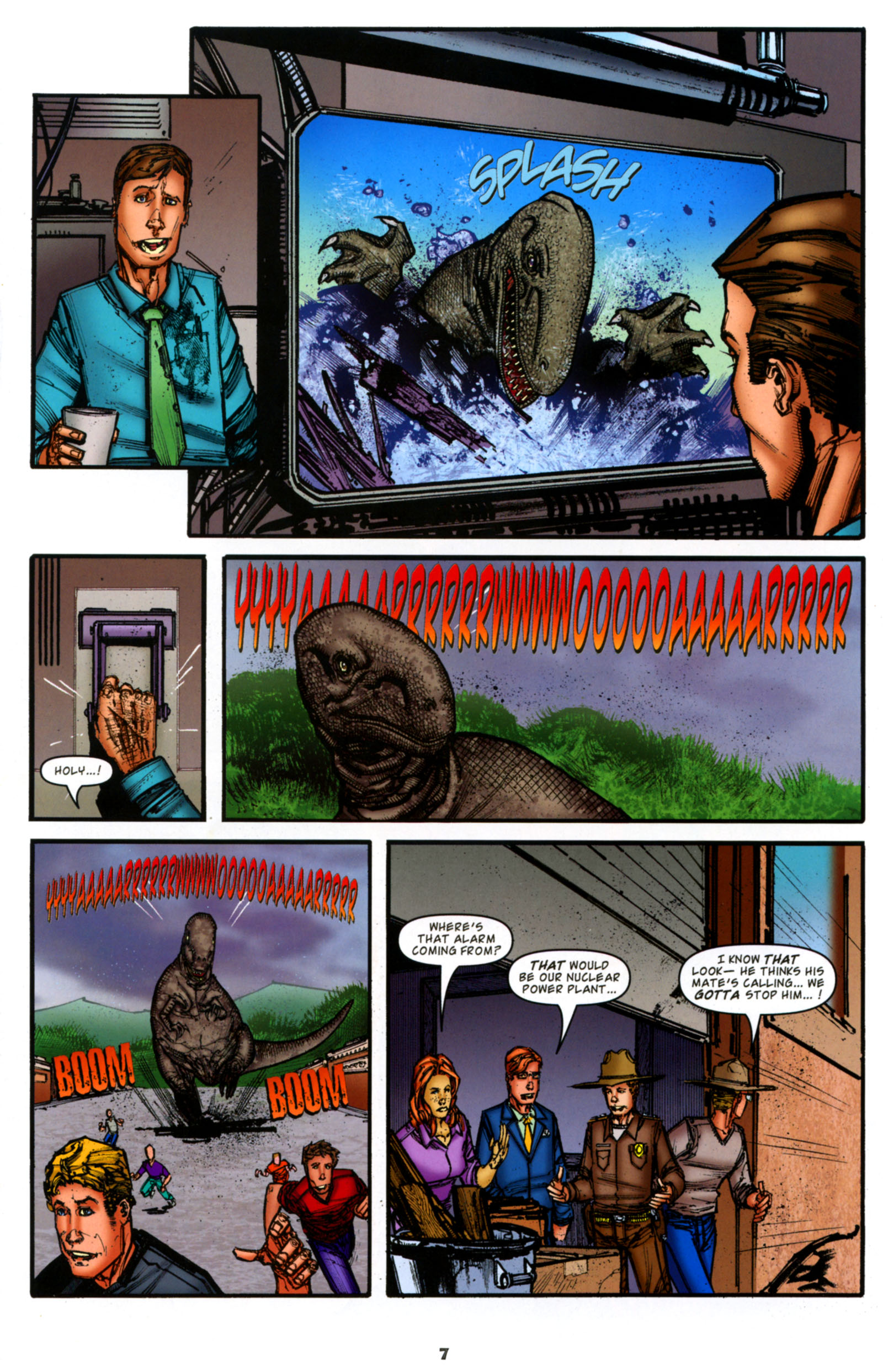 Read online Jurassic Park (2010) comic -  Issue #5 - 9