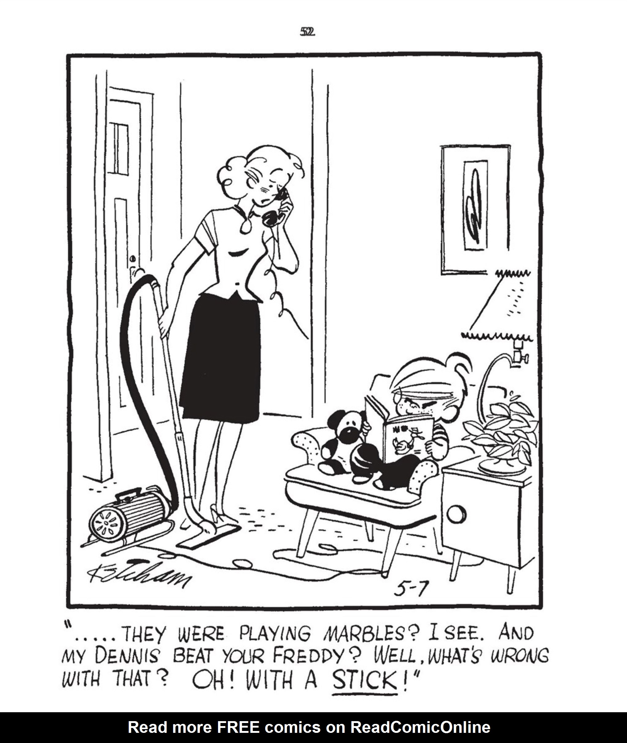 Read online Hank Ketcham's Complete Dennis the Menace comic -  Issue # TPB 1 (Part 1) - 77