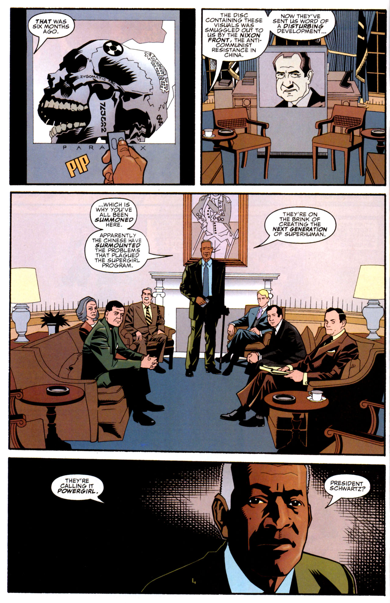 Read online Tangent Comics/ Powergirl comic -  Issue # Full - 5