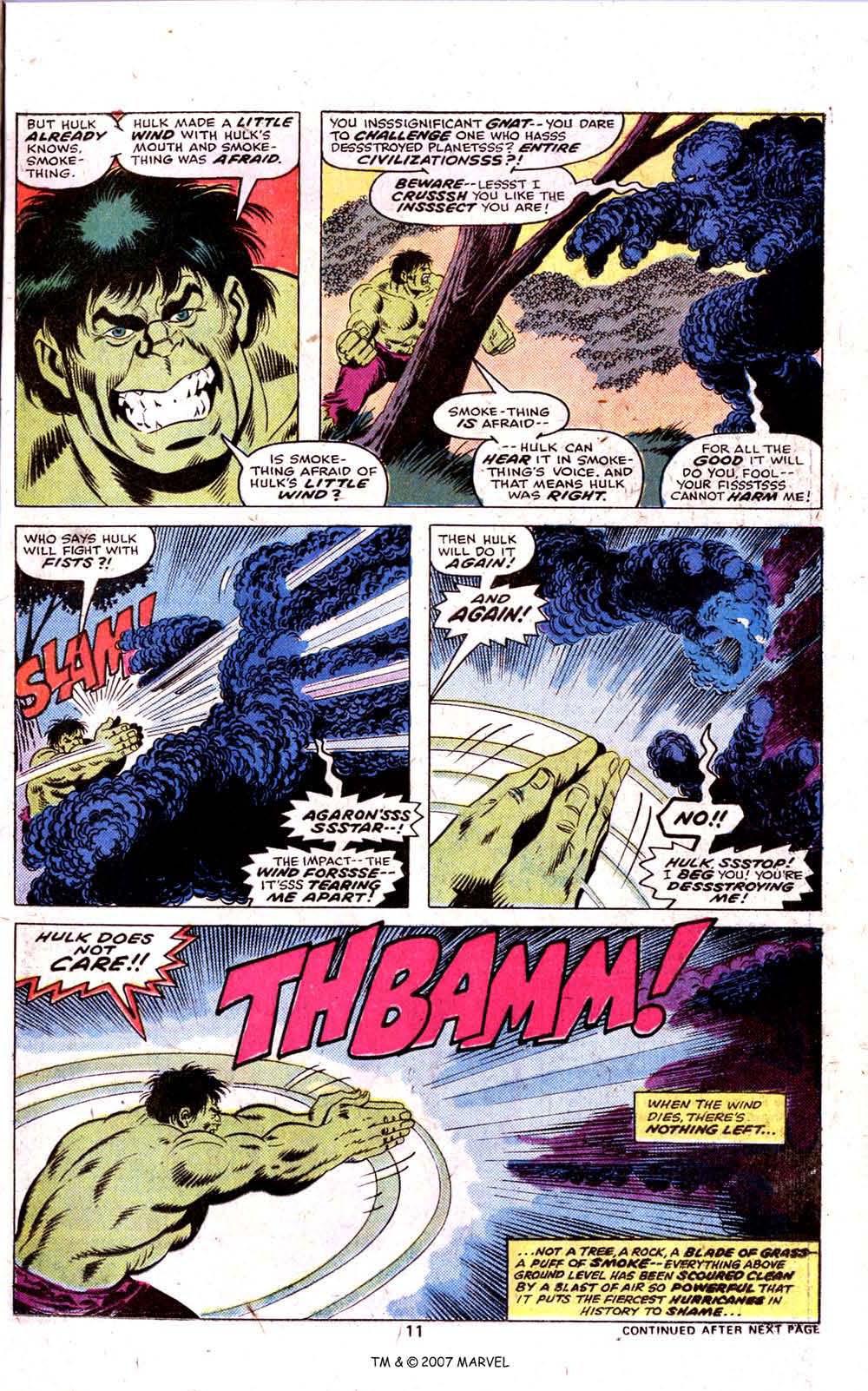 Read online The Incredible Hulk (1968) comic -  Issue # _Annual 1976 - 13