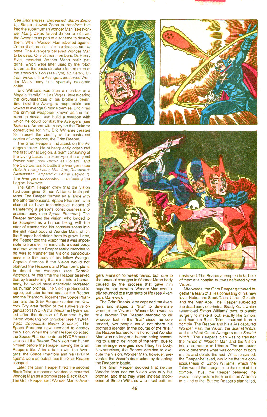 Read online The Official Handbook of the Marvel Universe Deluxe Edition comic -  Issue #17 - 47