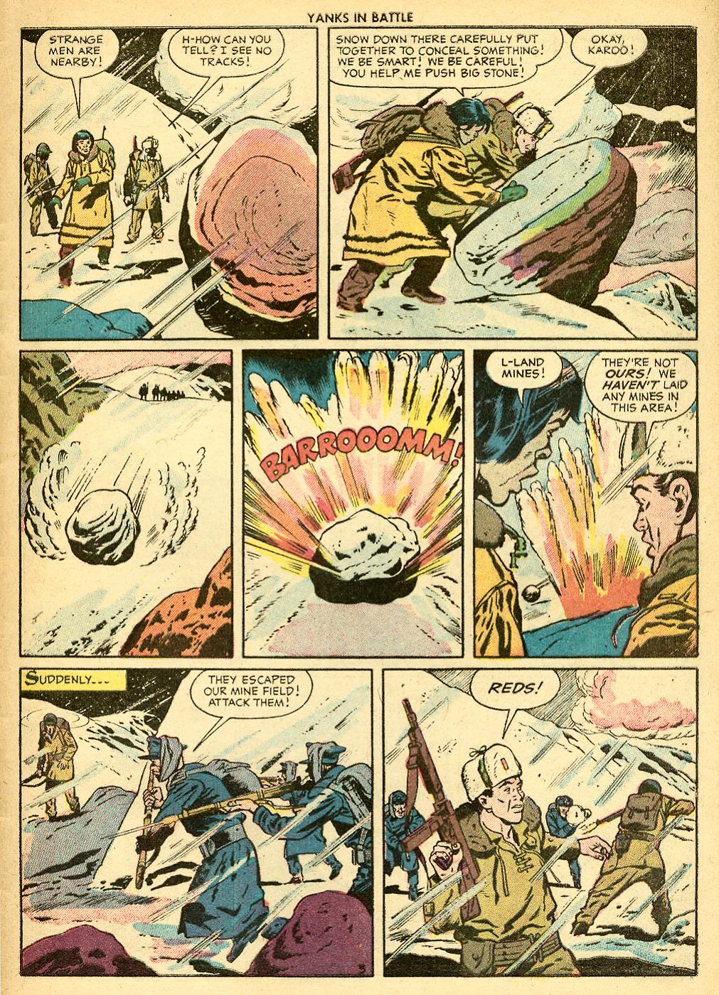 Read online Yanks In Battle comic -  Issue #2 - 29