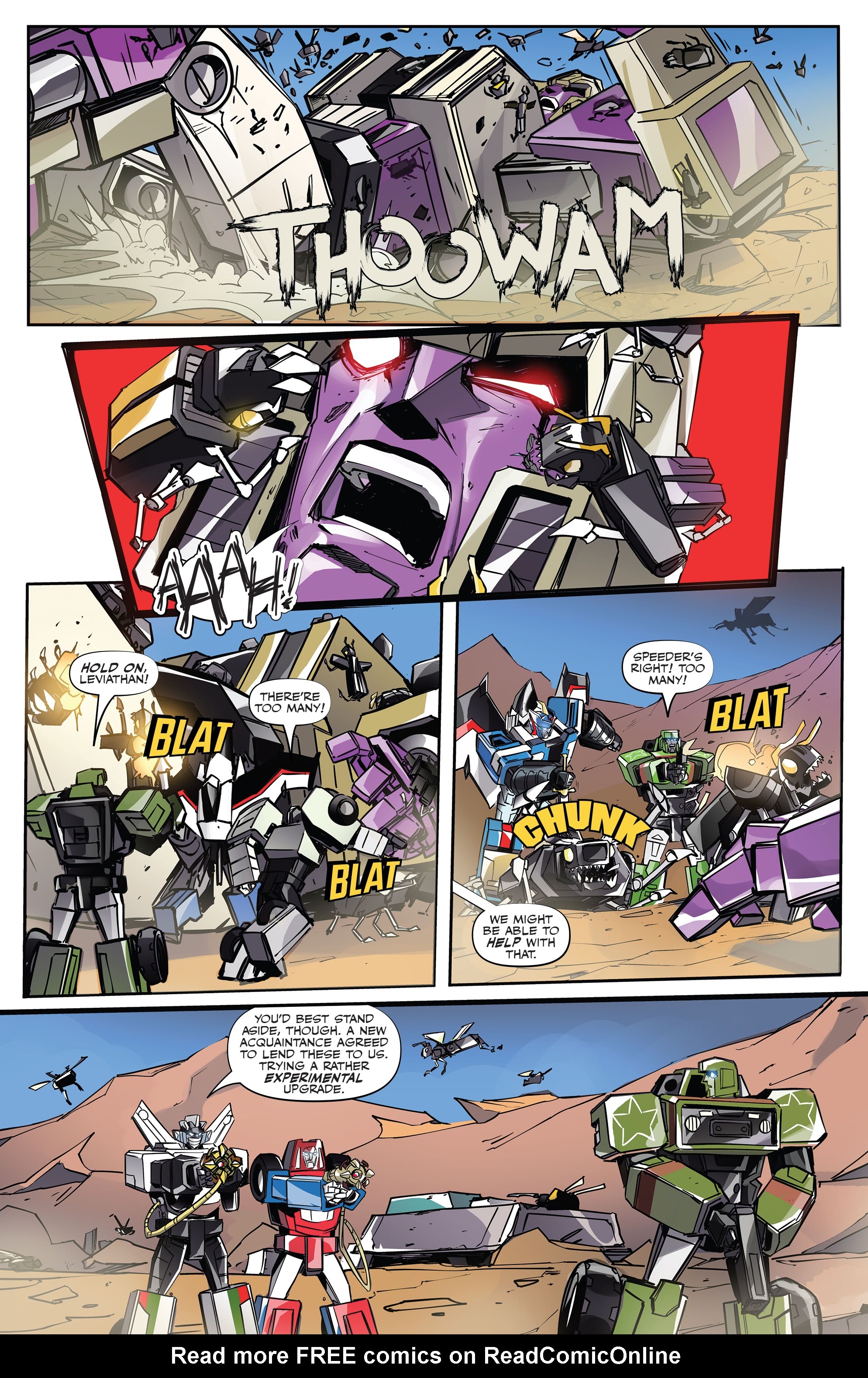 Read online Transformers: Escape comic -  Issue #5 - 13